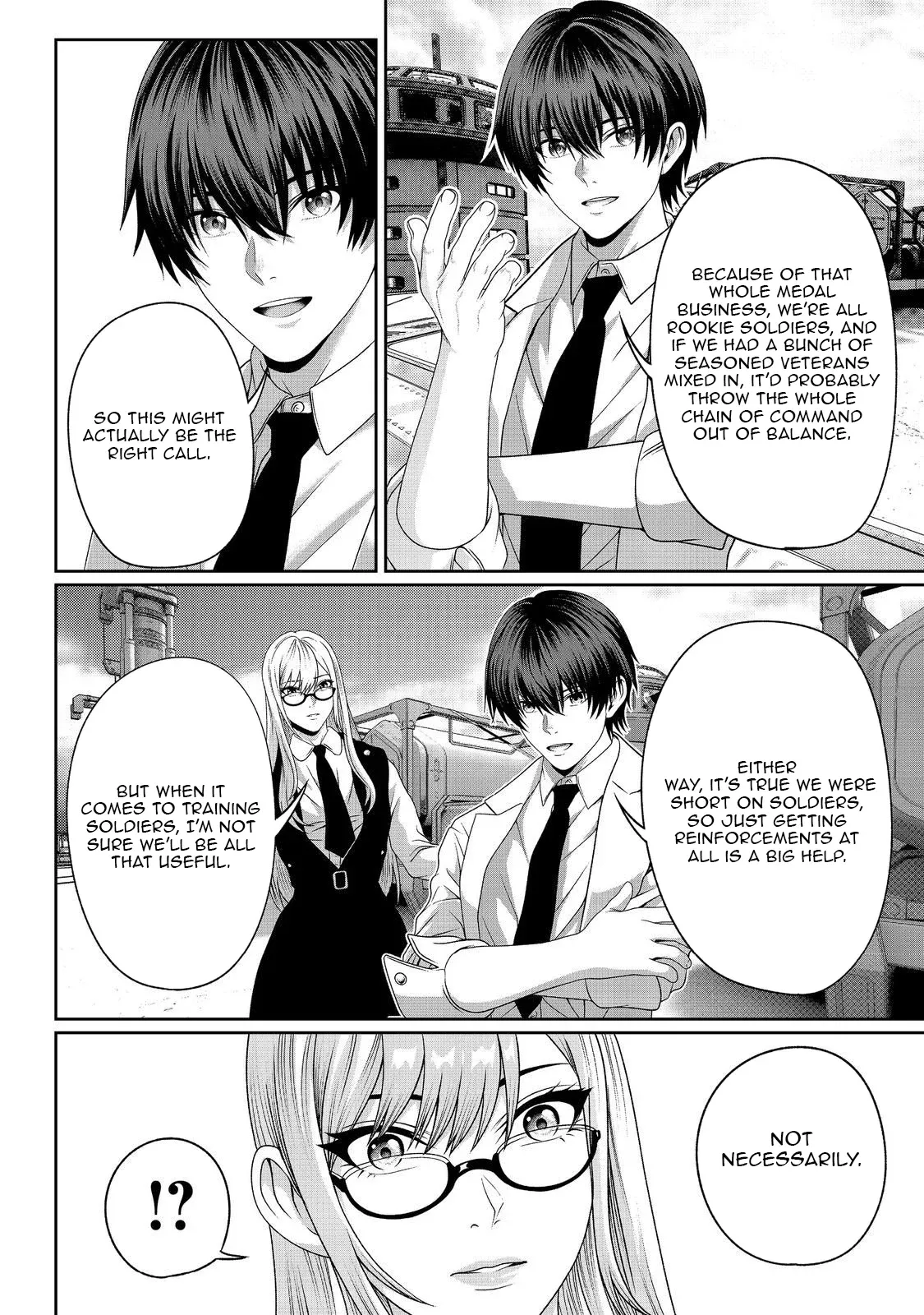 Koko wa Makasete Sakini Ike! wo shitai Shinitagari no Nozomanu Uchuu Gekokujou Chapter 12 page 3