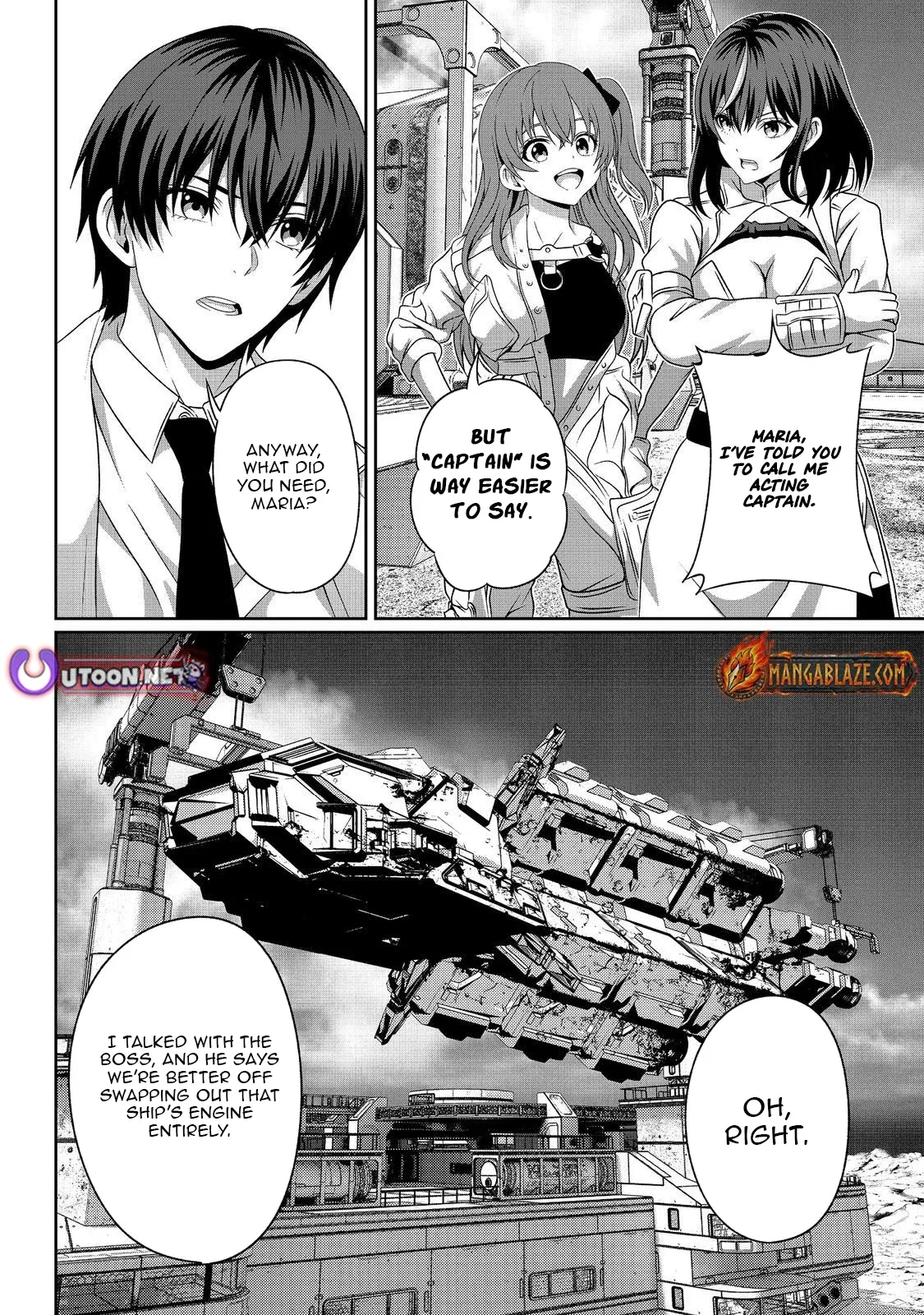Koko wa Makasete Sakini Ike! wo shitai Shinitagari no Nozomanu Uchuu Gekokujou Chapter 12 page 5