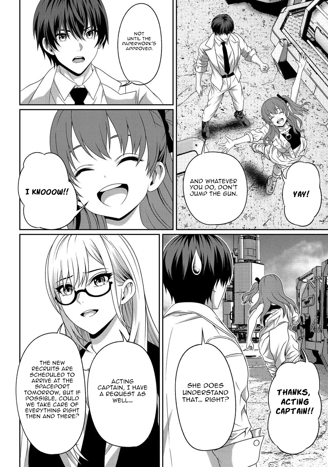 Koko wa Makasete Sakini Ike! wo shitai Shinitagari no Nozomanu Uchuu Gekokujou Chapter 12 page 7