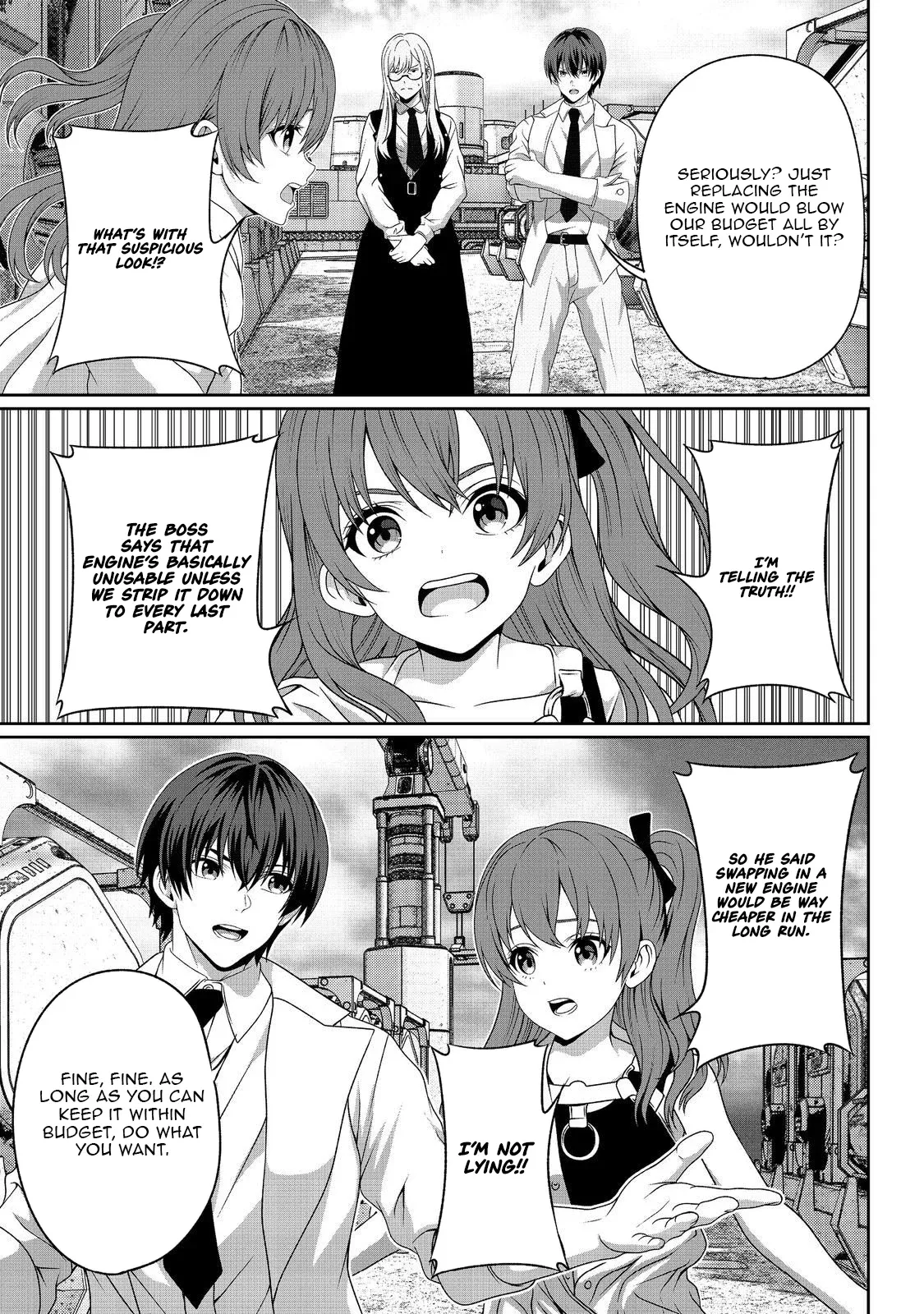 Koko wa Makasete Sakini Ike! wo shitai Shinitagari no Nozomanu Uchuu Gekokujou Chapter 12 page 6
