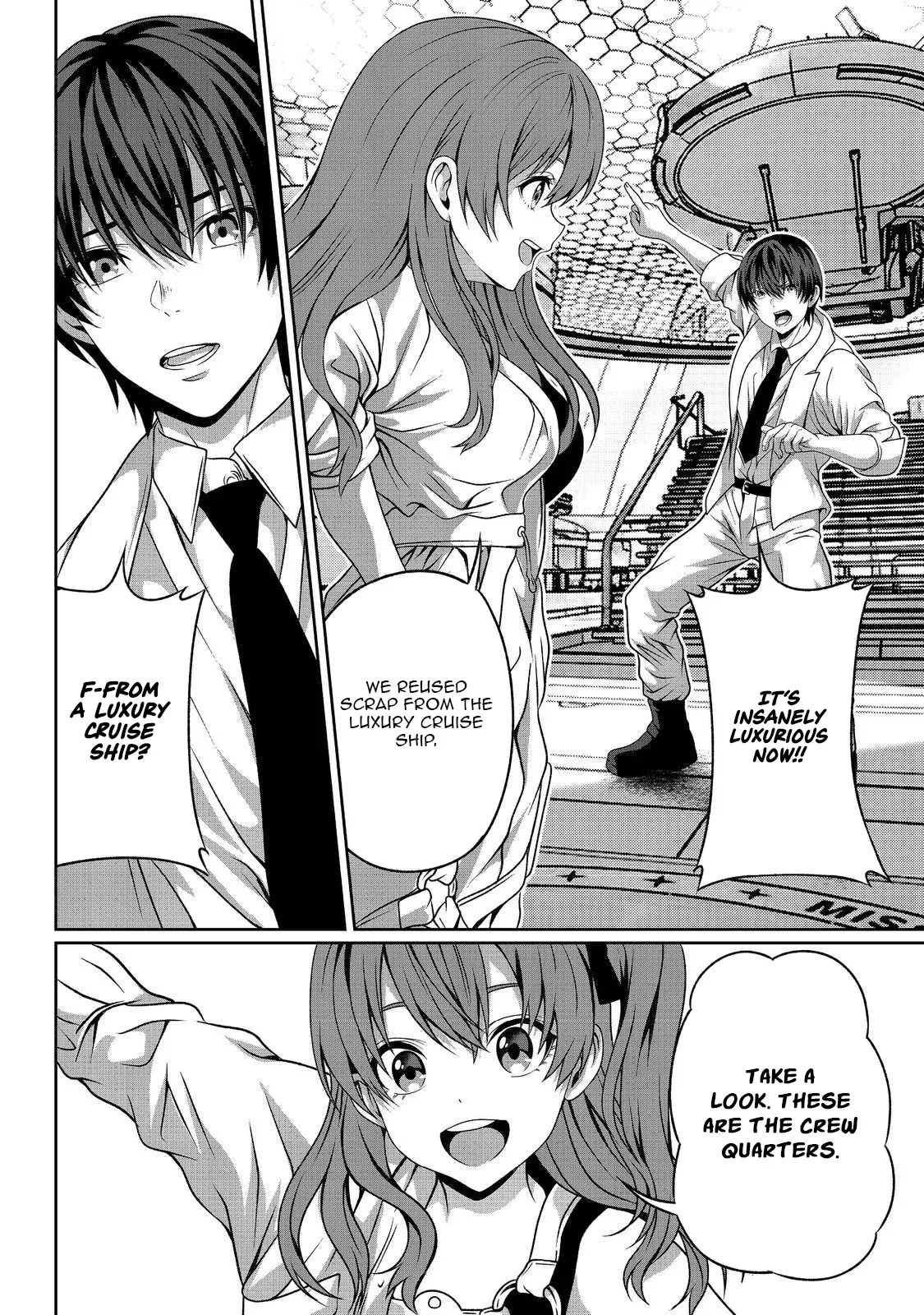 Koko wa Makasete Sakini Ike! wo shitai Shinitagari no Nozomanu Uchuu Gekokujou Chapter 13 page 15