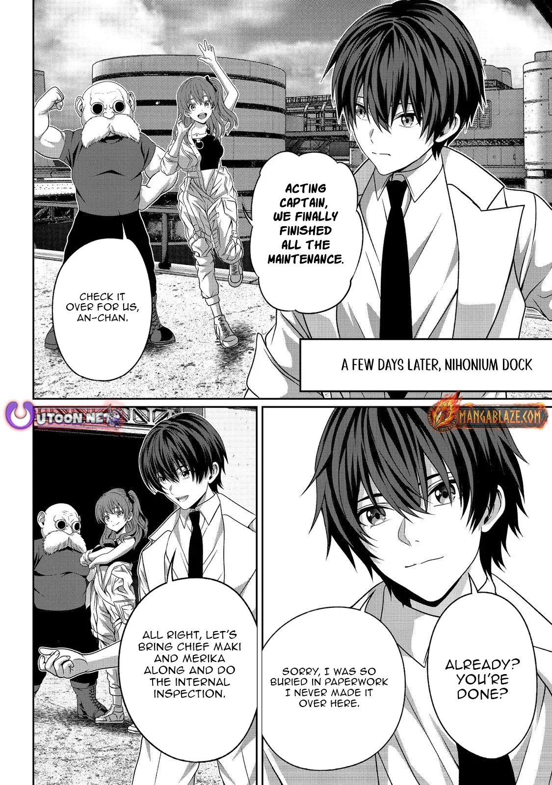 Koko wa Makasete Sakini Ike! wo shitai Shinitagari no Nozomanu Uchuu Gekokujou Chapter 13 page 13