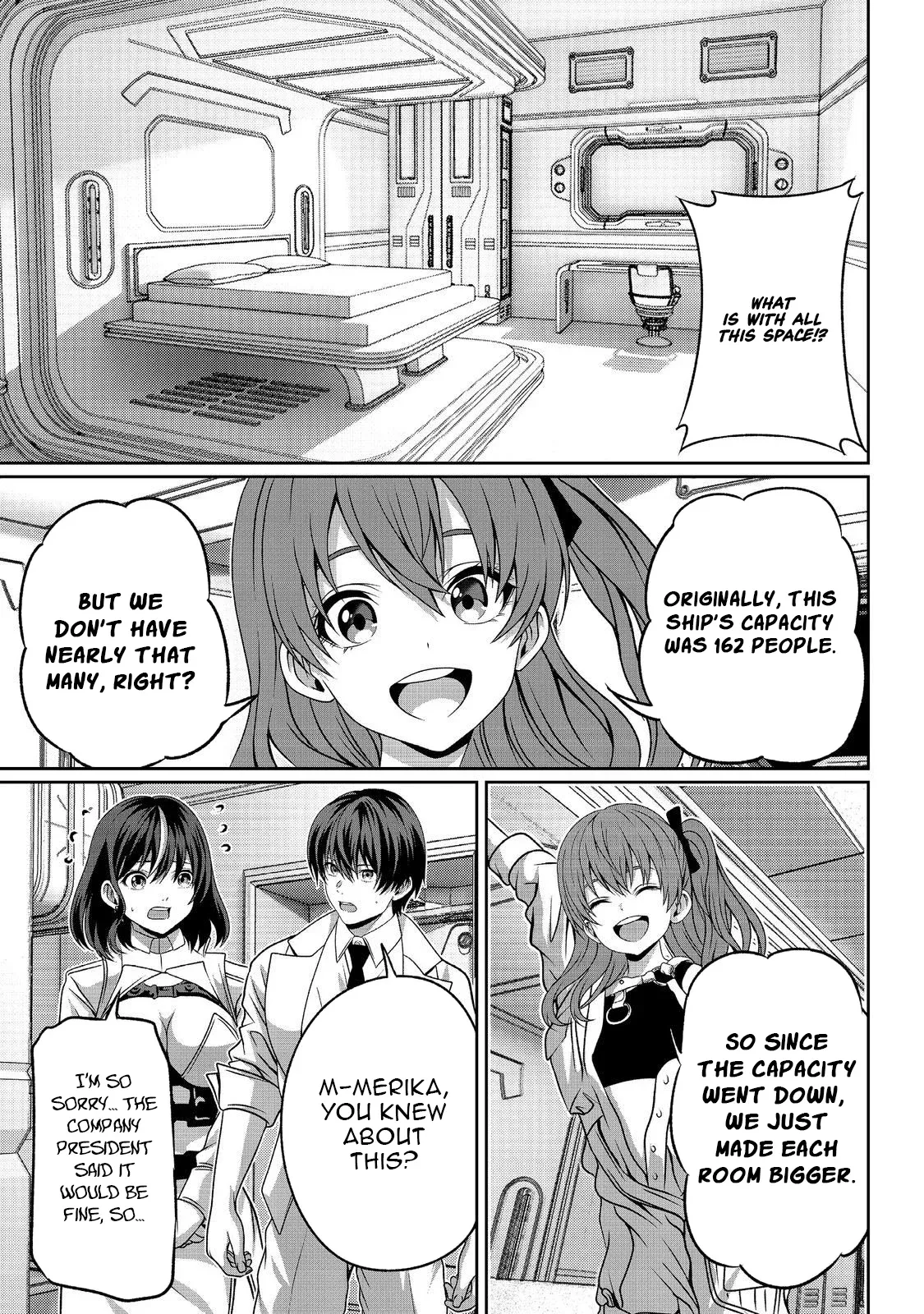 Koko wa Makasete Sakini Ike! wo shitai Shinitagari no Nozomanu Uchuu Gekokujou Chapter 13 page 16