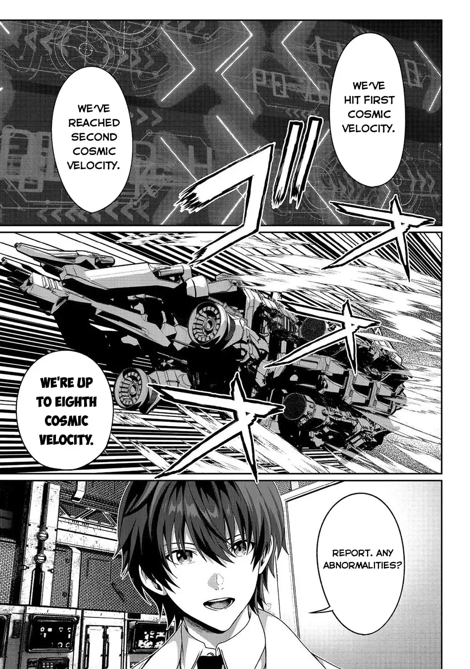 Koko wa Makasete Sakini Ike! wo shitai Shinitagari no Nozomanu Uchuu Gekokujou Chapter 14 page 3