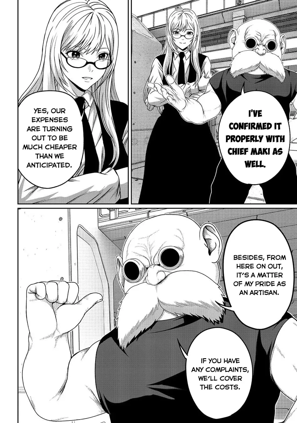 Koko wa Makasete Sakini Ike! wo shitai Shinitagari no Nozomanu Uchuu Gekokujou Chapter 14 page 8