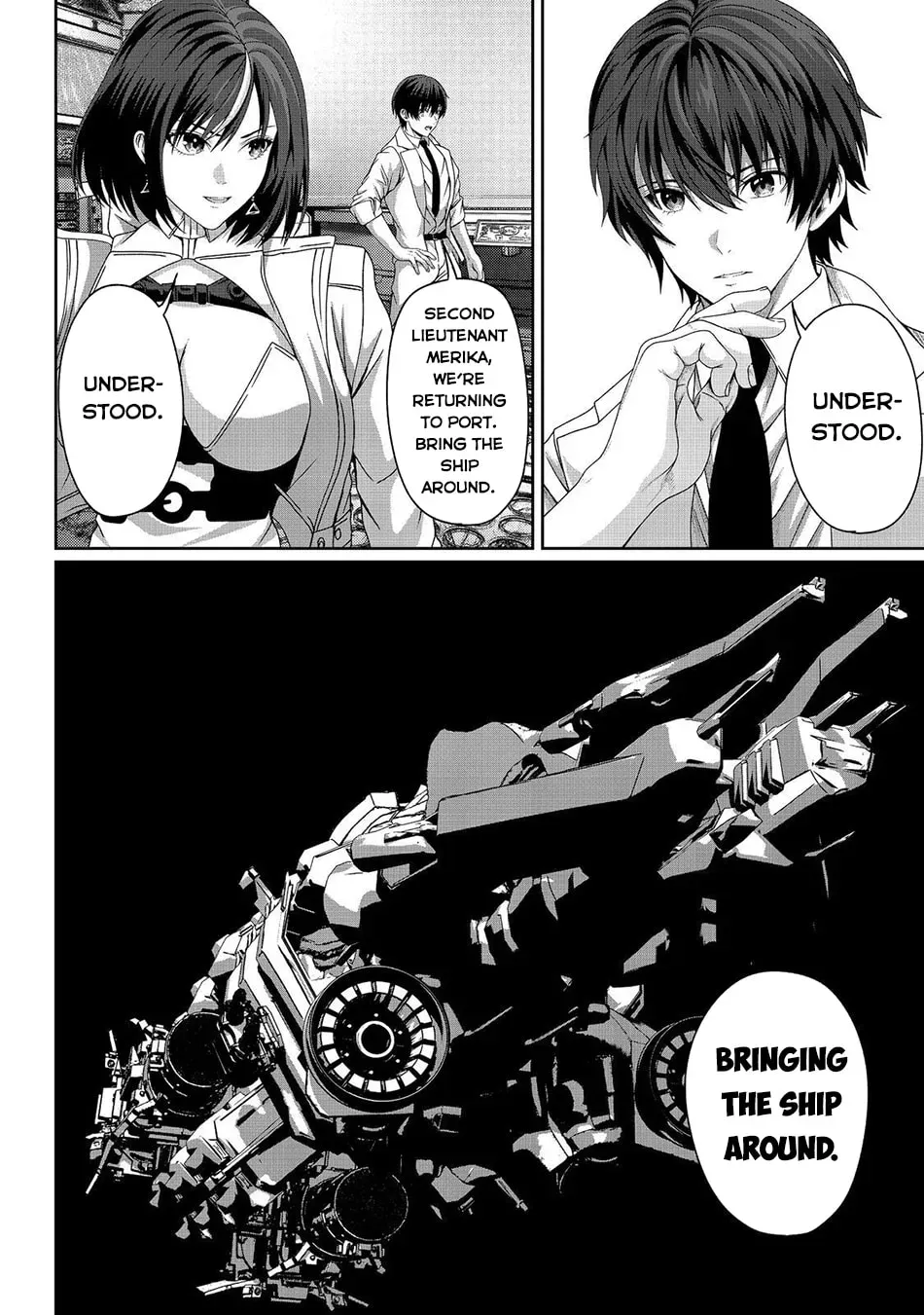 Koko wa Makasete Sakini Ike! wo shitai Shinitagari no Nozomanu Uchuu Gekokujou Chapter 14 page 6