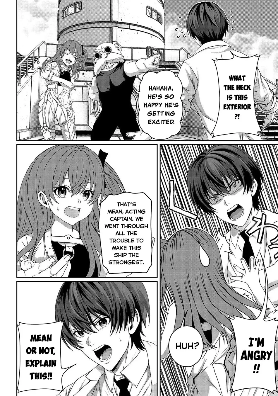 Koko wa Makasete Sakini Ike! wo shitai Shinitagari no Nozomanu Uchuu Gekokujou Chapter 14 page 11