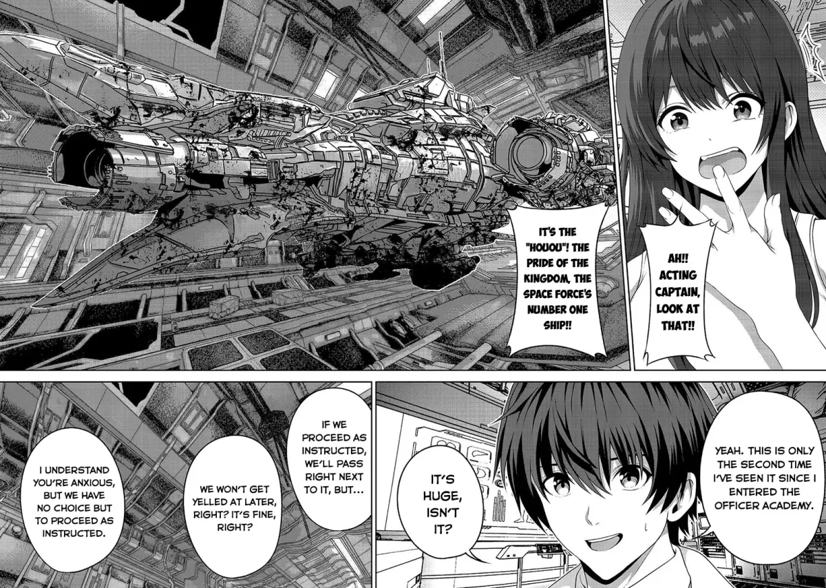 Koko wa Makasete Sakini Ike! wo shitai Shinitagari no Nozomanu Uchuu Gekokujou Chapter 15 page 8