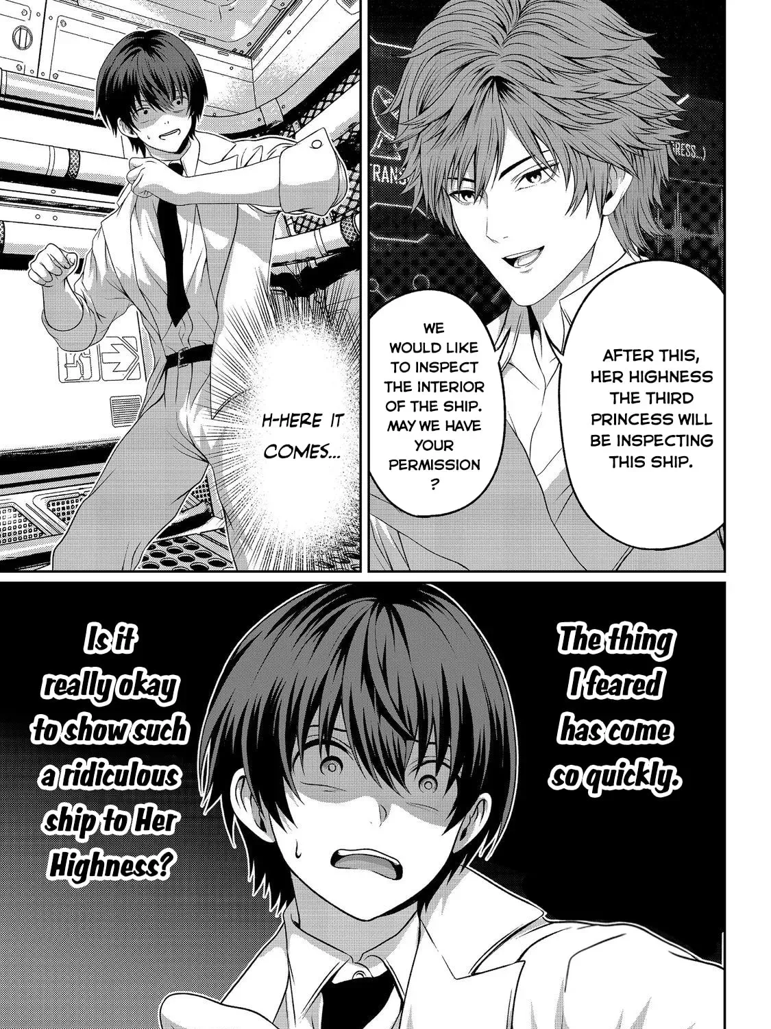 Koko wa Makasete Sakini Ike! wo shitai Shinitagari no Nozomanu Uchuu Gekokujou Chapter 15 page 10