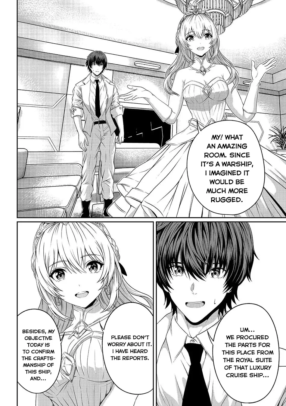Koko wa Makasete Sakini Ike! wo shitai Shinitagari no Nozomanu Uchuu Gekokujou Chapter 15 page 21