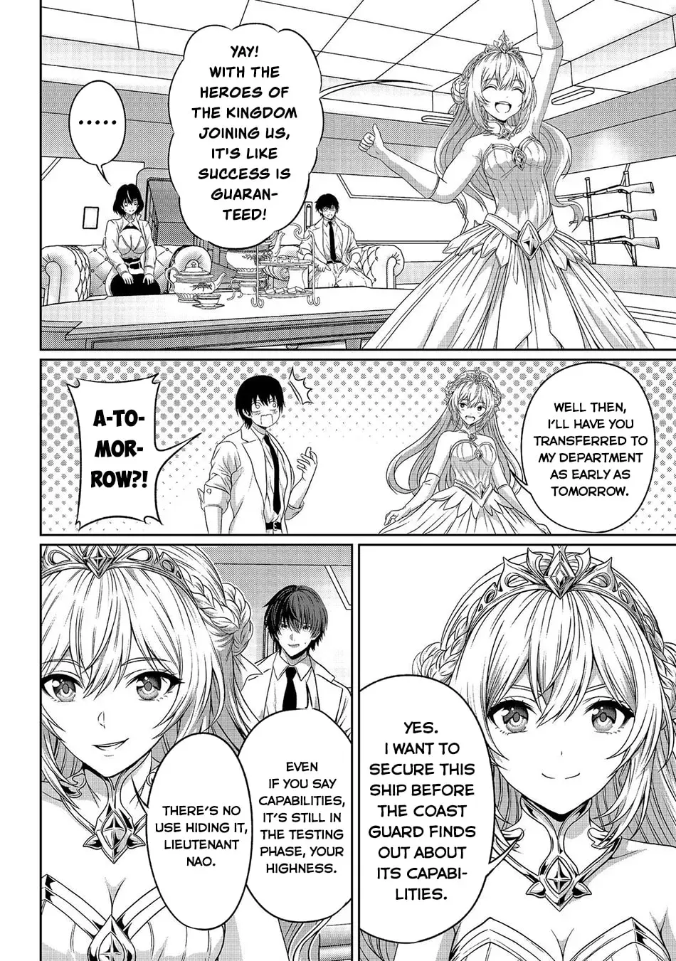 Koko wa Makasete Sakini Ike! wo shitai Shinitagari no Nozomanu Uchuu Gekokujou Chapter 16 page 13