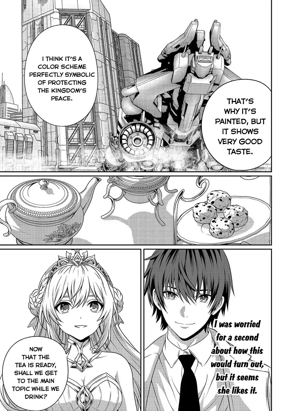 Koko wa Makasete Sakini Ike! wo shitai Shinitagari no Nozomanu Uchuu Gekokujou Chapter 16 page 5