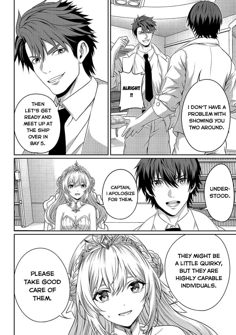 Koko wa Makasete Sakini Ike! wo shitai Shinitagari no Nozomanu Uchuu Gekokujou Chapter 17 page 10