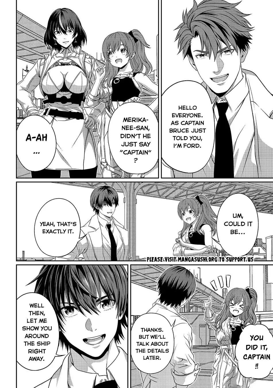 Koko wa Makasete Sakini Ike! wo shitai Shinitagari no Nozomanu Uchuu Gekokujou Chapter 17 page 12