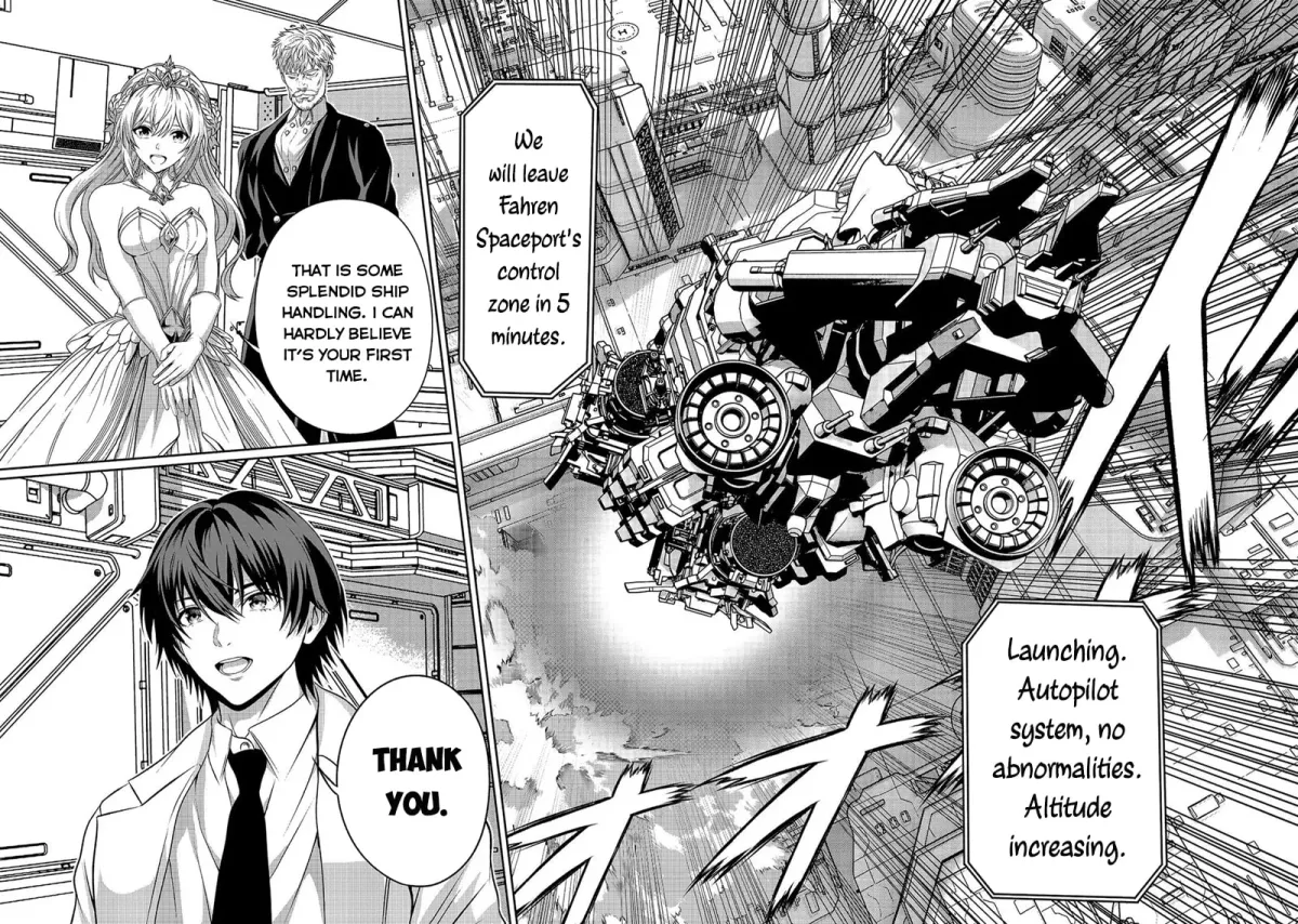 Koko wa Makasete Sakini Ike! wo shitai Shinitagari no Nozomanu Uchuu Gekokujou Chapter 17 page 20