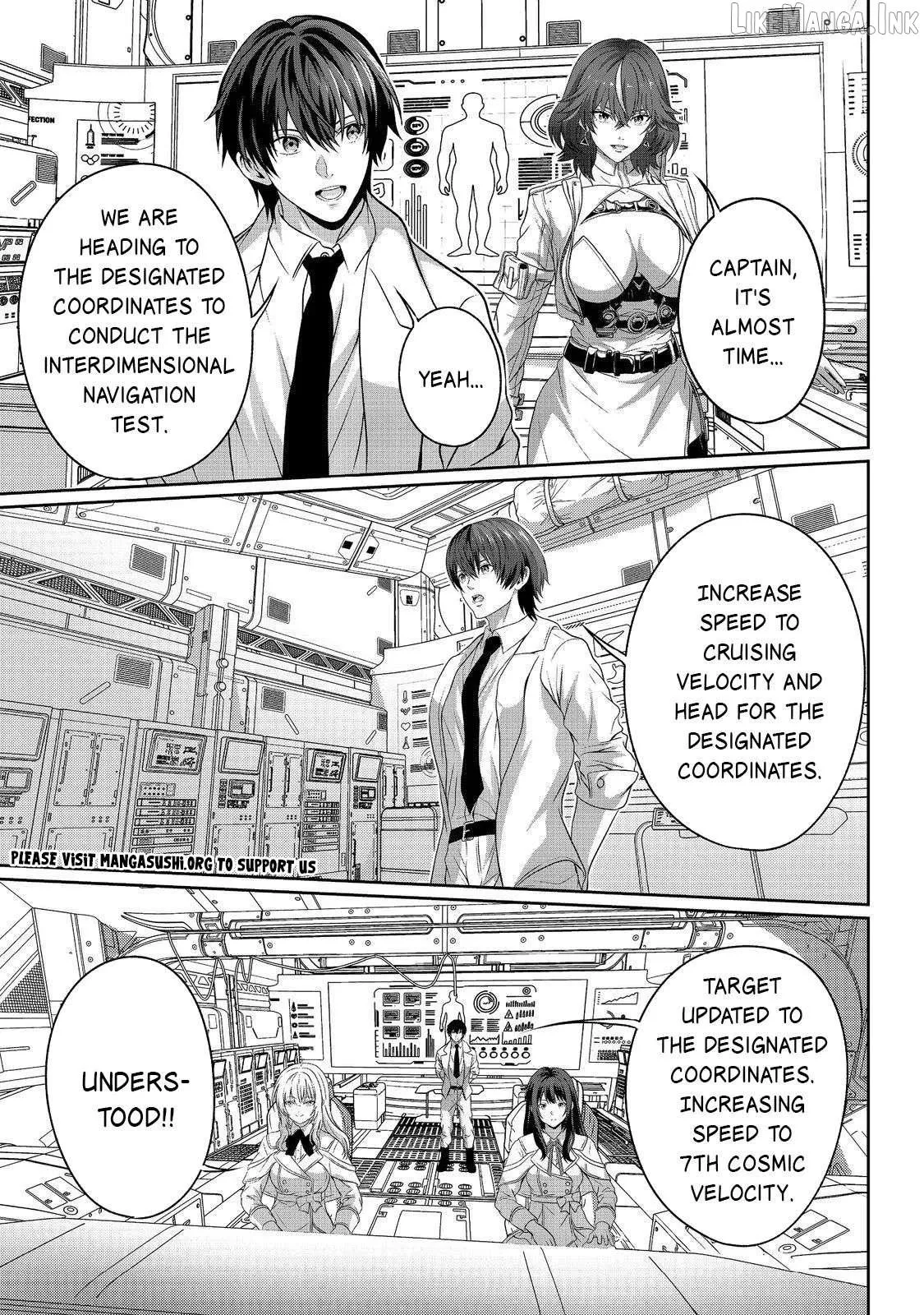 Koko wa Makasete Sakini Ike! wo shitai Shinitagari no Nozomanu Uchuu Gekokujou Chapter 18 page 2