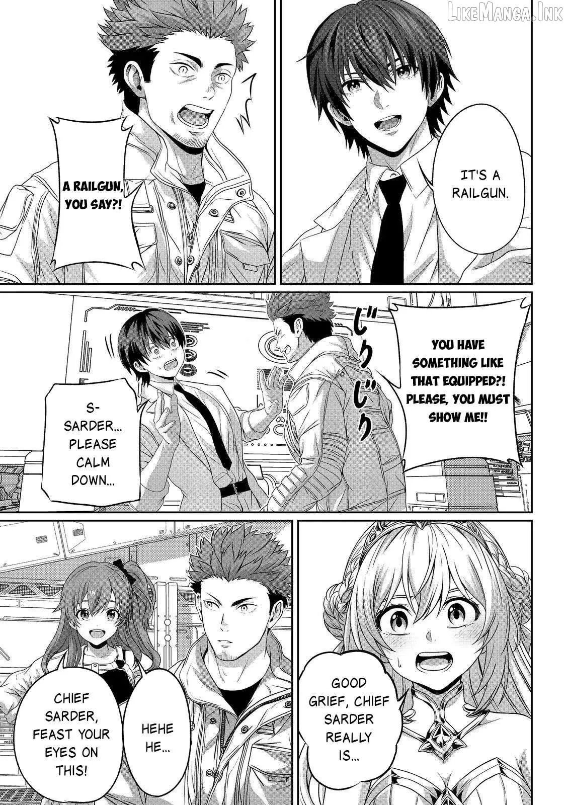 Koko wa Makasete Sakini Ike! wo shitai Shinitagari no Nozomanu Uchuu Gekokujou Chapter 18 page 9