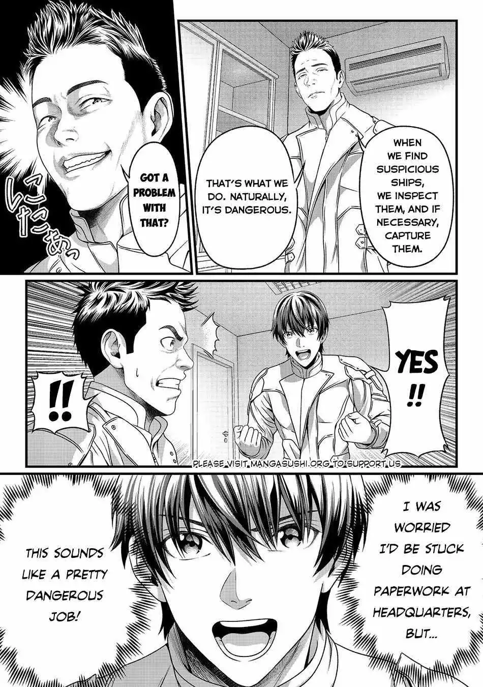 Koko wa Makasete Sakini Ike! wo shitai Shinitagari no Nozomanu Uchuu Gekokujou Chapter 2 page 21