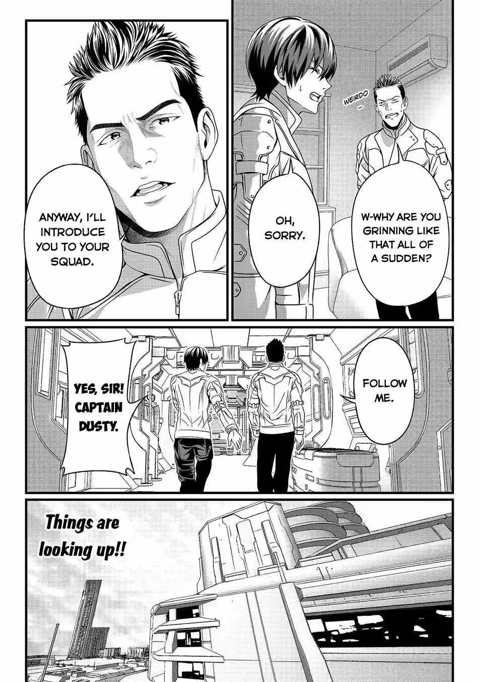 Koko wa Makasete Sakini Ike! wo shitai Shinitagari no Nozomanu Uchuu Gekokujou Chapter 2 page 22