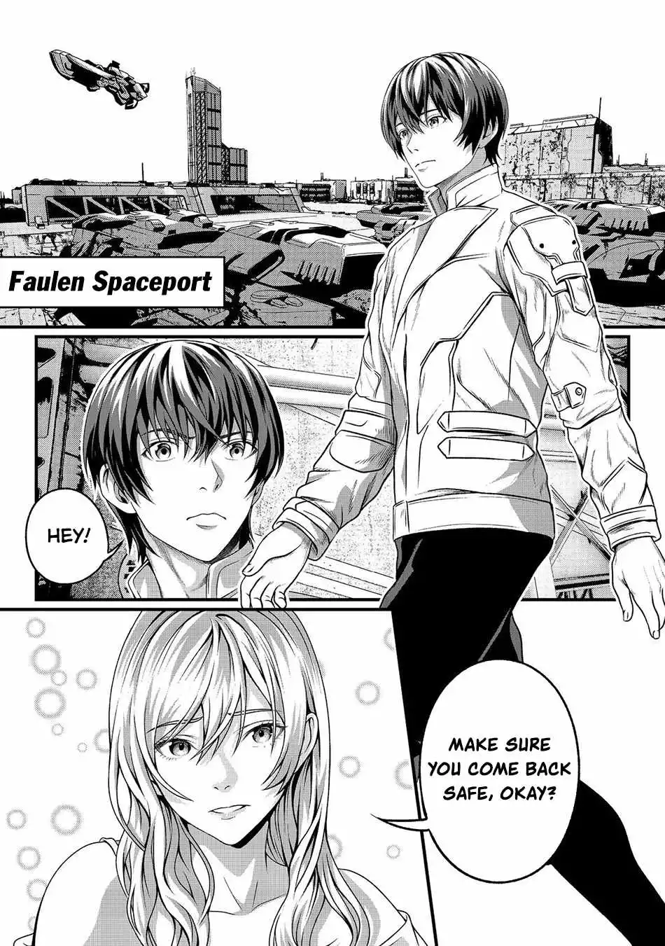 Koko wa Makasete Sakini Ike! wo shitai Shinitagari no Nozomanu Uchuu Gekokujou Chapter 2 page 13