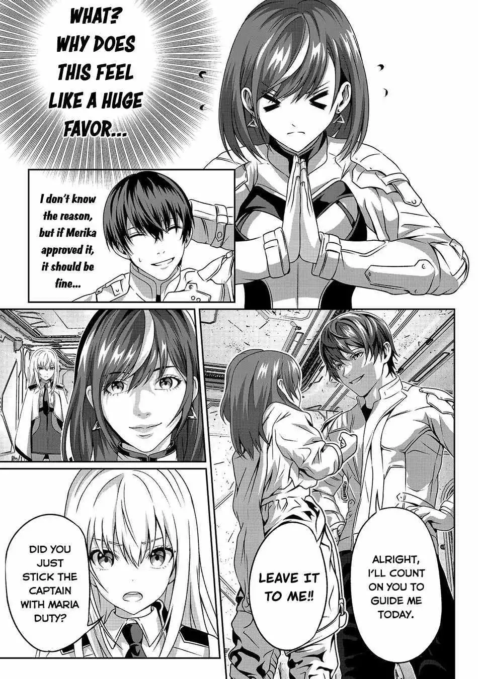 Koko wa Makasete Sakini Ike! wo shitai Shinitagari no Nozomanu Uchuu Gekokujou Chapter 3 page 13