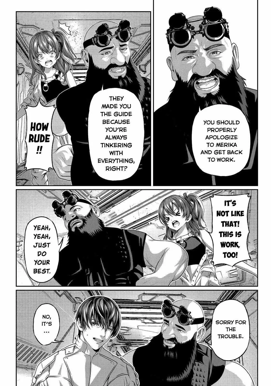 Koko wa Makasete Sakini Ike! wo shitai Shinitagari no Nozomanu Uchuu Gekokujou Chapter 3 page 19