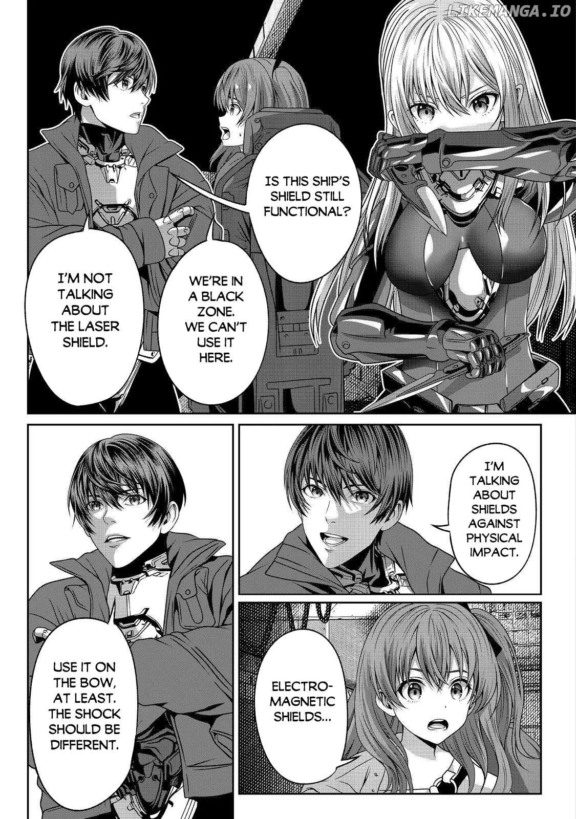 Koko wa Makasete Sakini Ike! wo shitai Shinitagari no Nozomanu Uchuu Gekokujou Chapter 4 page 36
