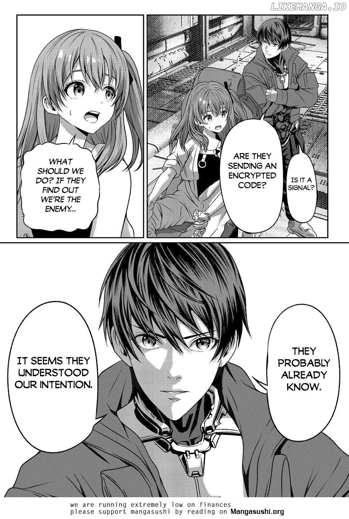 Koko wa Makasete Sakini Ike! wo shitai Shinitagari no Nozomanu Uchuu Gekokujou Chapter 4 page 38