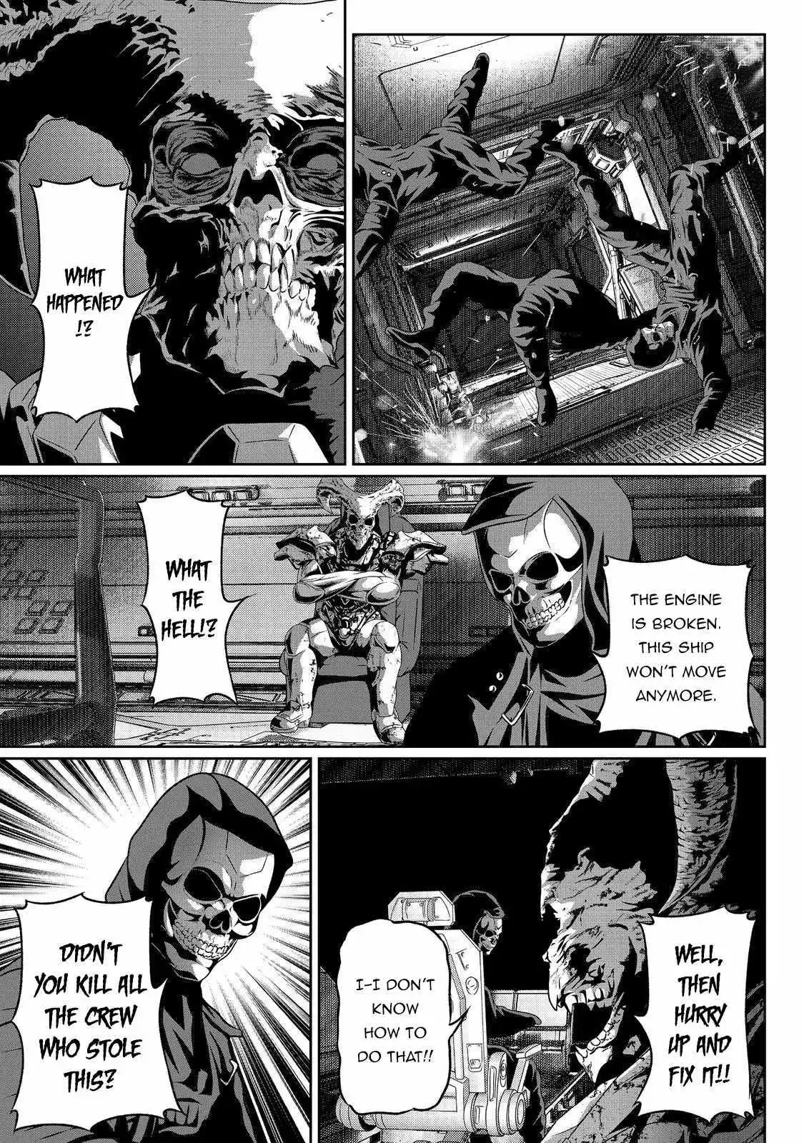 Koko wa Makasete Sakini Ike! wo shitai Shinitagari no Nozomanu Uchuu Gekokujou Chapter 5 page 11