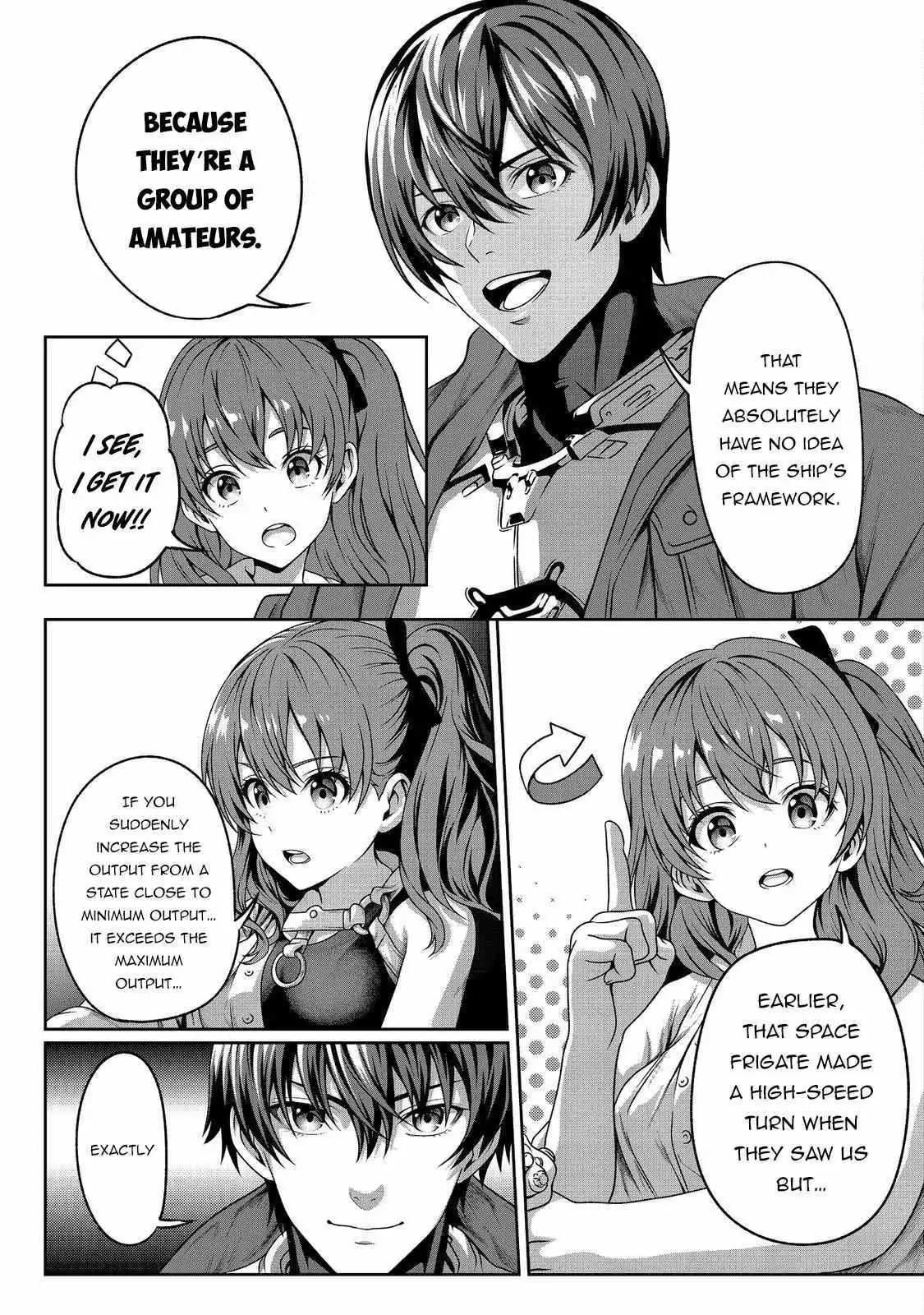 Koko wa Makasete Sakini Ike! wo shitai Shinitagari no Nozomanu Uchuu Gekokujou Chapter 5 page 14