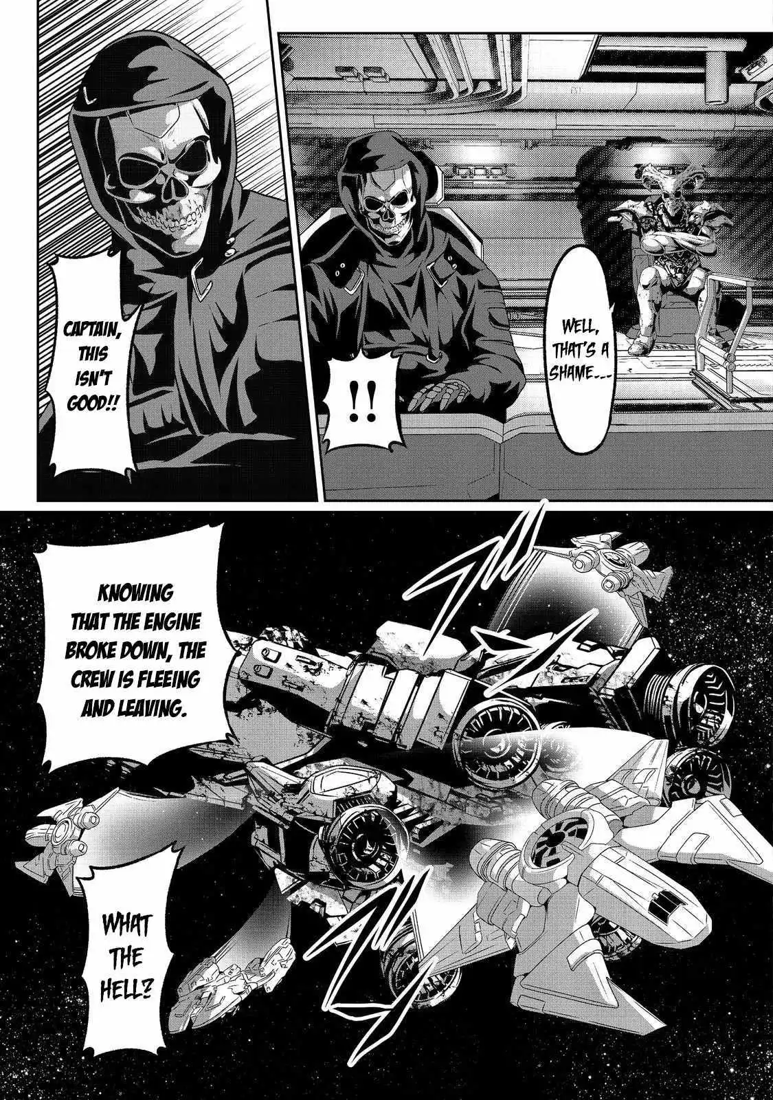Koko wa Makasete Sakini Ike! wo shitai Shinitagari no Nozomanu Uchuu Gekokujou Chapter 5 page 12