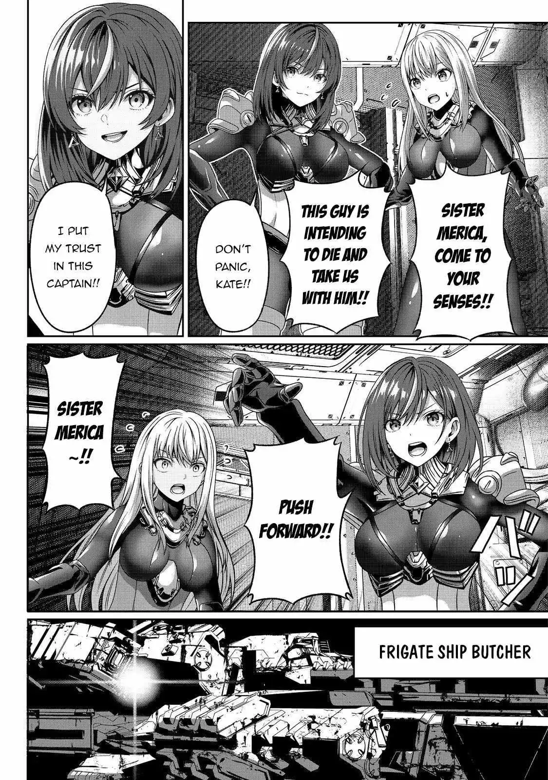 Koko wa Makasete Sakini Ike! wo shitai Shinitagari no Nozomanu Uchuu Gekokujou Chapter 5 page 4