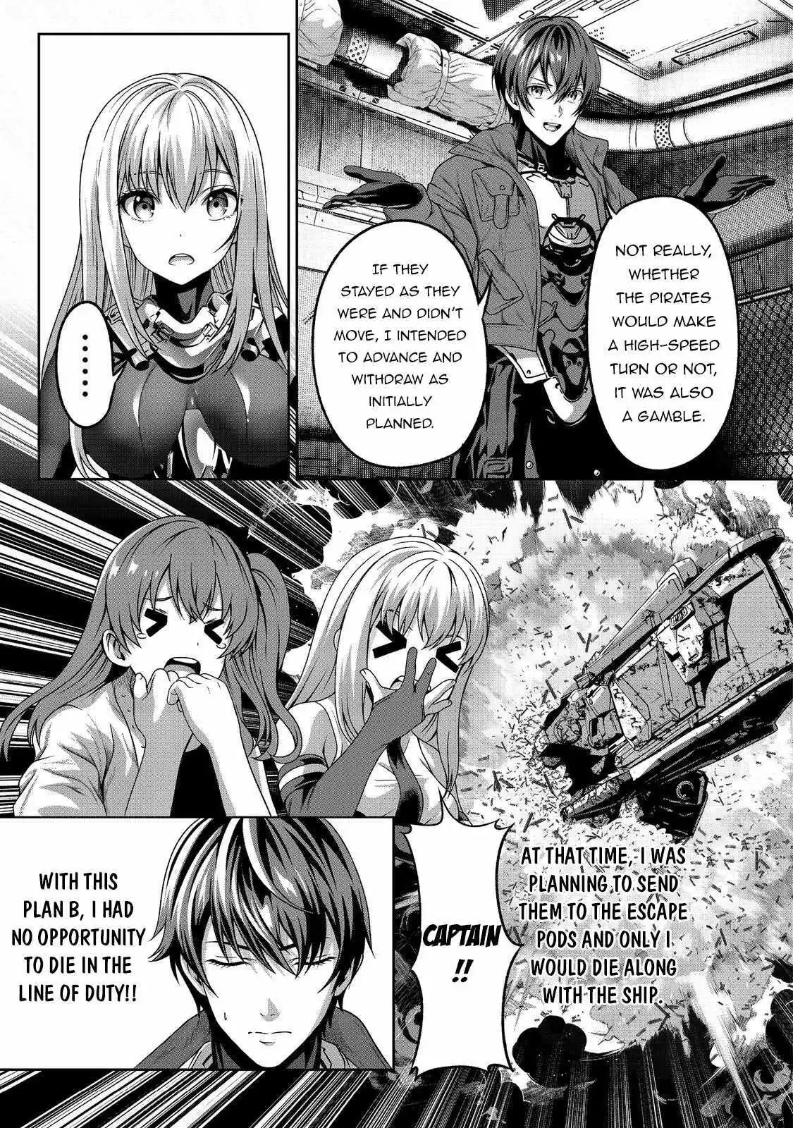 Koko wa Makasete Sakini Ike! wo shitai Shinitagari no Nozomanu Uchuu Gekokujou Chapter 5 page 16