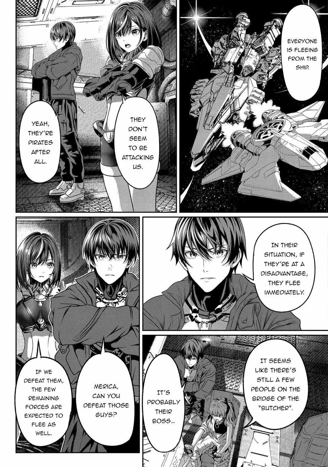 Koko wa Makasete Sakini Ike! wo shitai Shinitagari no Nozomanu Uchuu Gekokujou Chapter 5 page 18