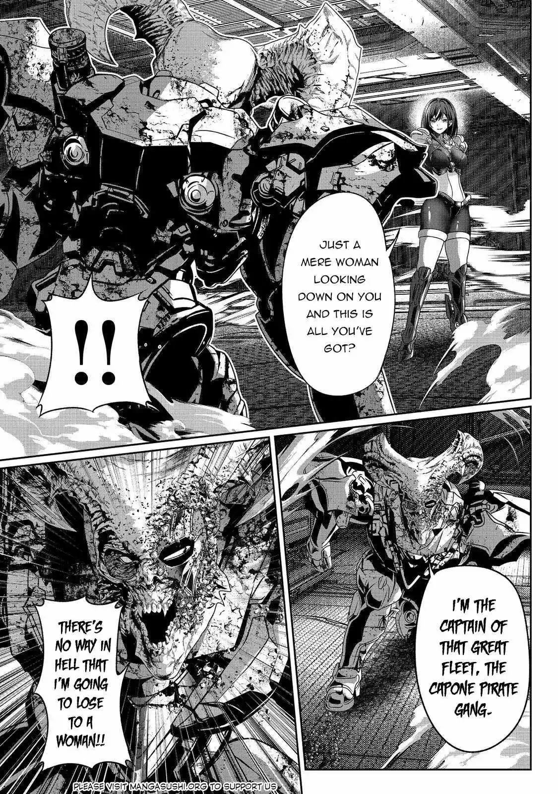 Koko wa Makasete Sakini Ike! wo shitai Shinitagari no Nozomanu Uchuu Gekokujou Chapter 5 page 28