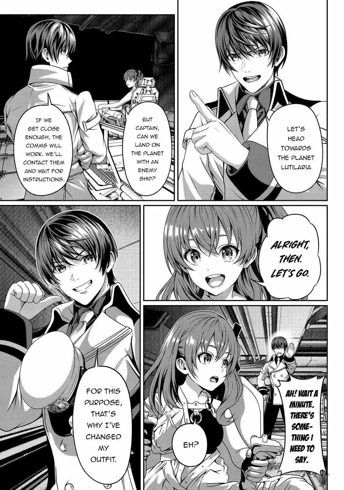 Koko wa Makasete Sakini Ike! wo shitai Shinitagari no Nozomanu Uchuu Gekokujou Chapter 5 page 35