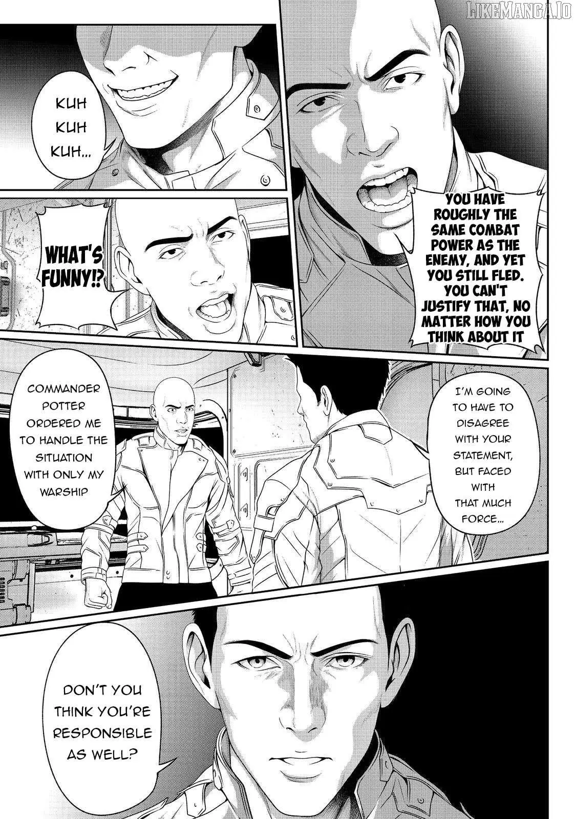 Koko wa Makasete Sakini Ike! wo shitai Shinitagari no Nozomanu Uchuu Gekokujou Chapter 6 page 3