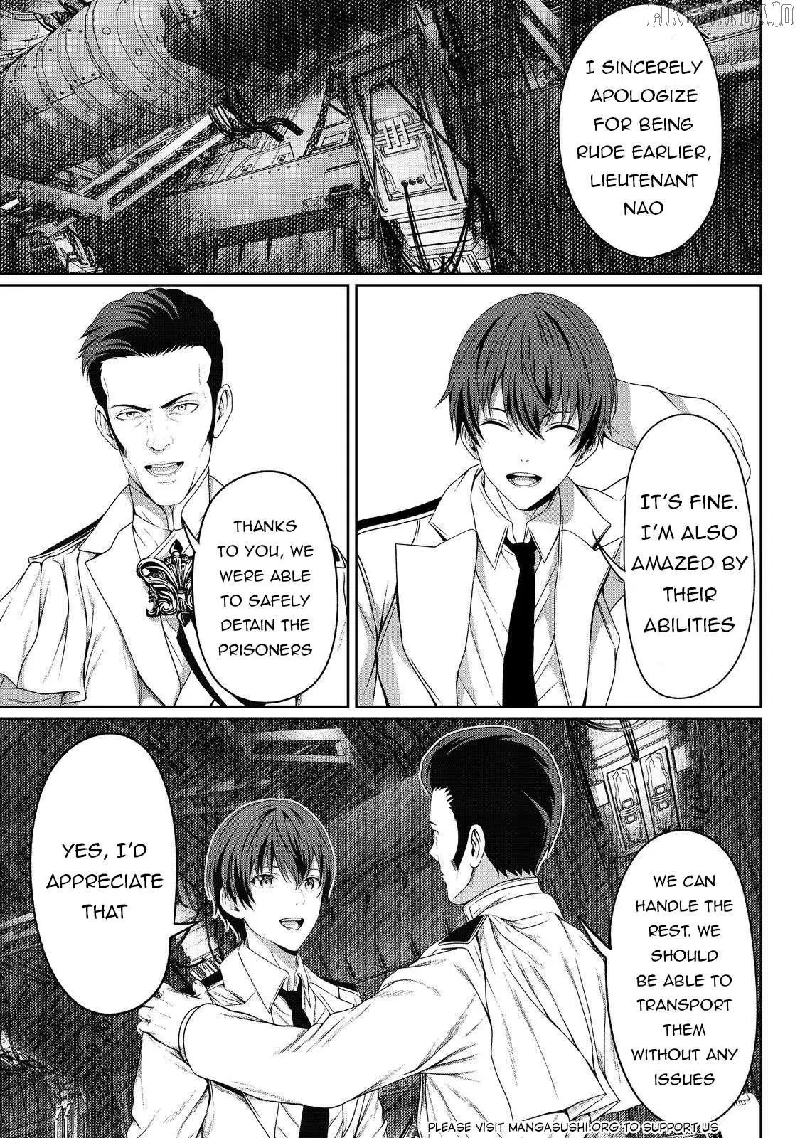 Koko wa Makasete Sakini Ike! wo shitai Shinitagari no Nozomanu Uchuu Gekokujou Chapter 6 page 32
