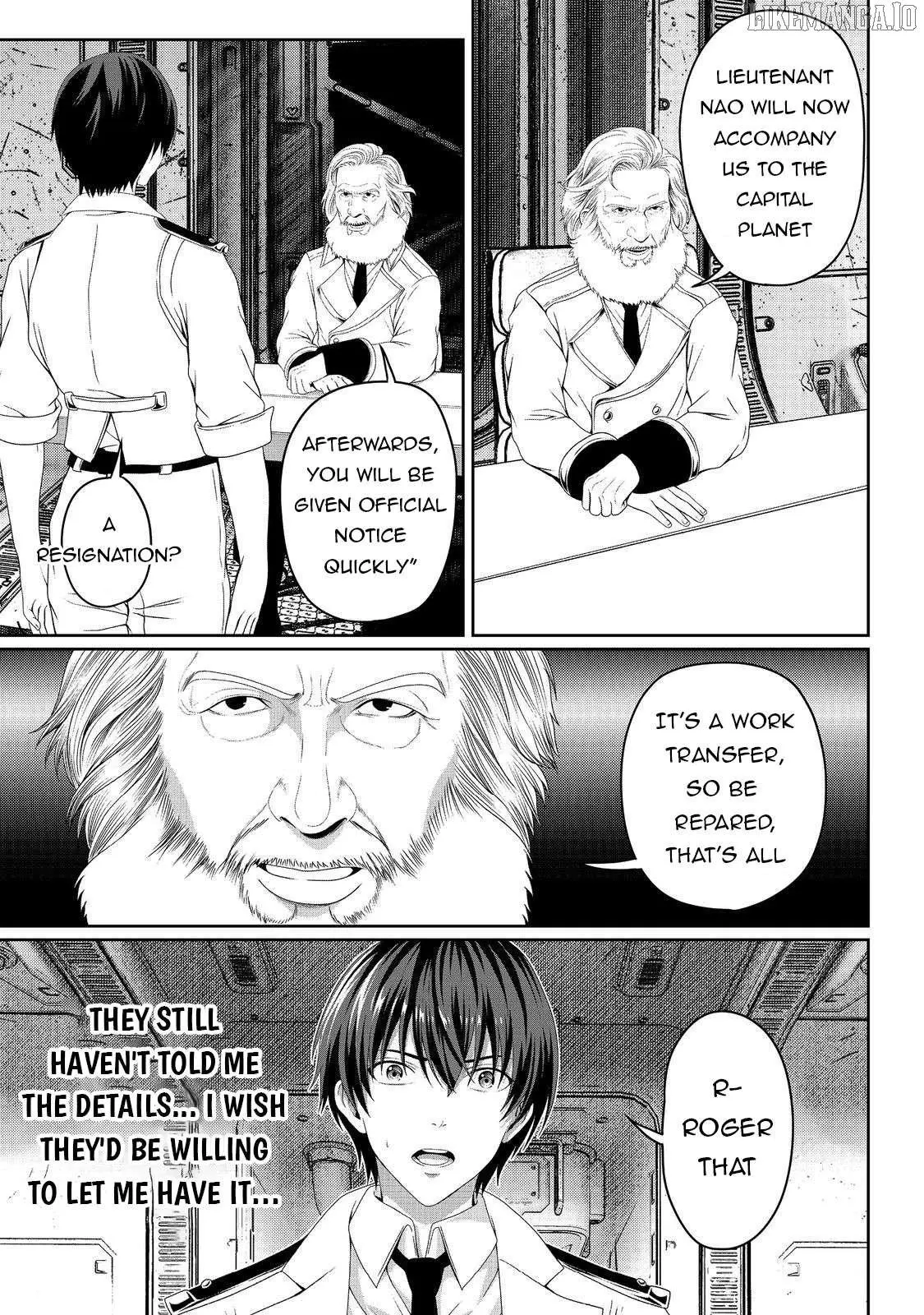 Koko wa Makasete Sakini Ike! wo shitai Shinitagari no Nozomanu Uchuu Gekokujou Chapter 7 page 14