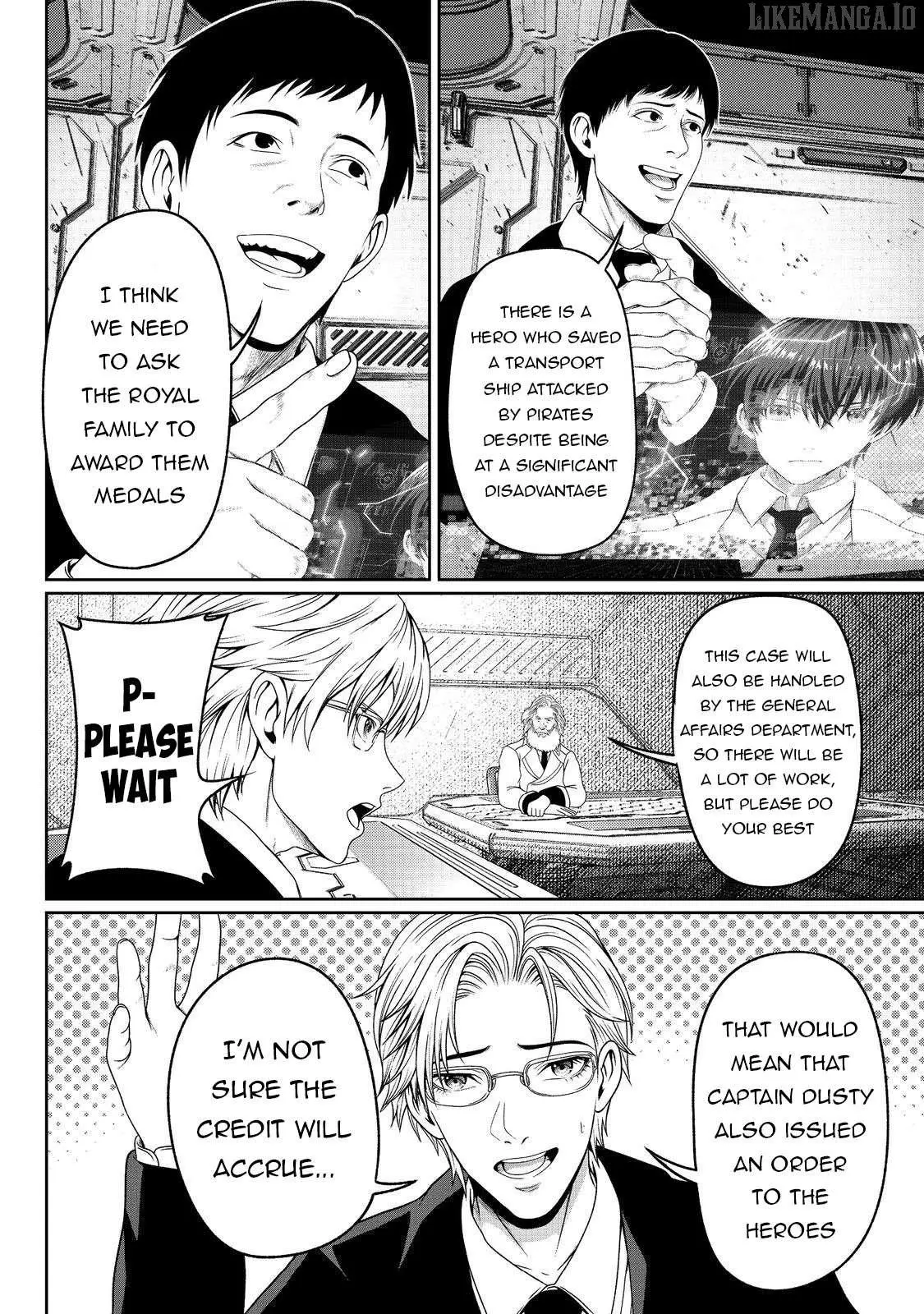 Koko wa Makasete Sakini Ike! wo shitai Shinitagari no Nozomanu Uchuu Gekokujou Chapter 7 page 32