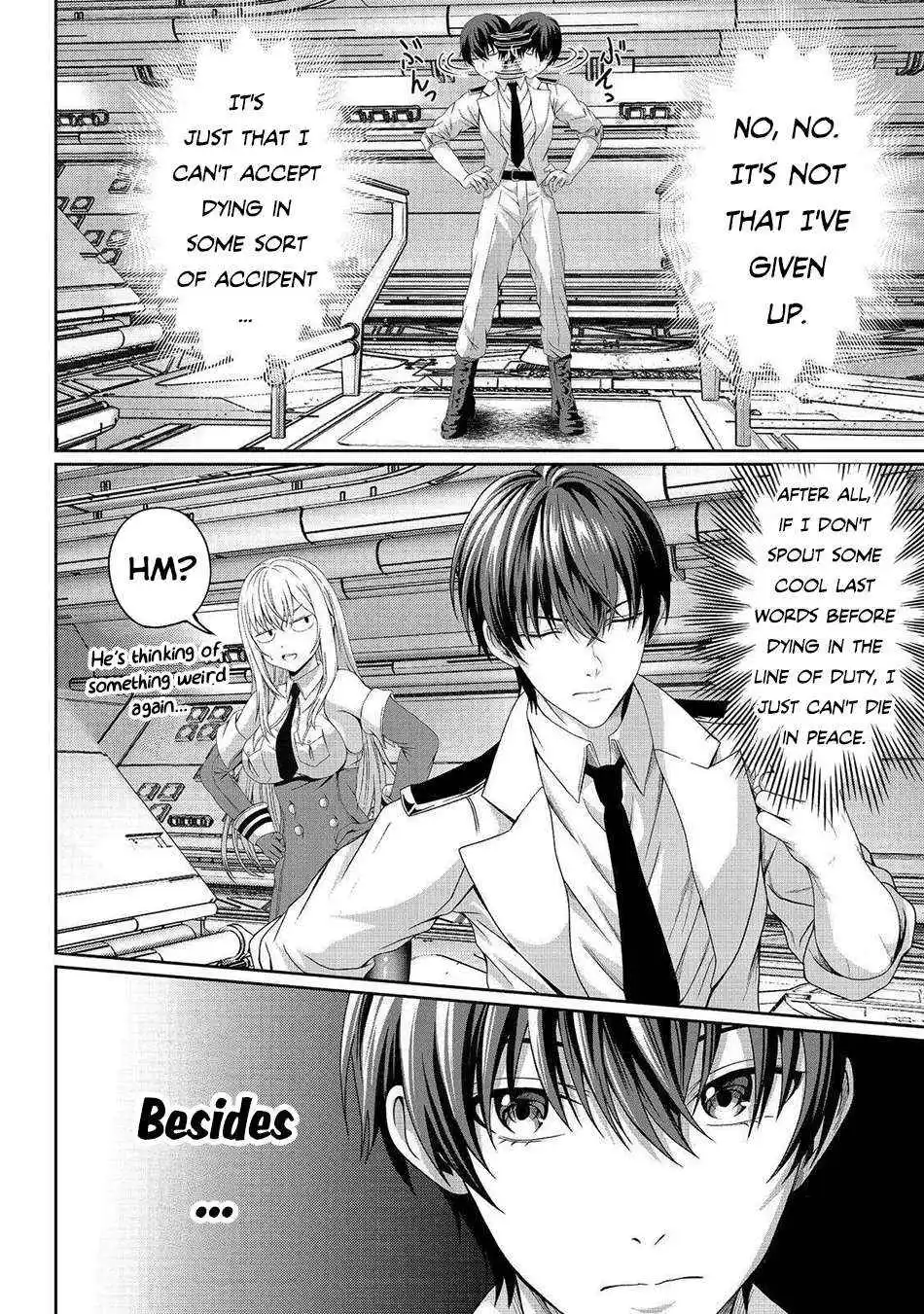 Koko wa Makasete Sakini Ike! wo shitai Shinitagari no Nozomanu Uchuu Gekokujou Chapter 8 page 6