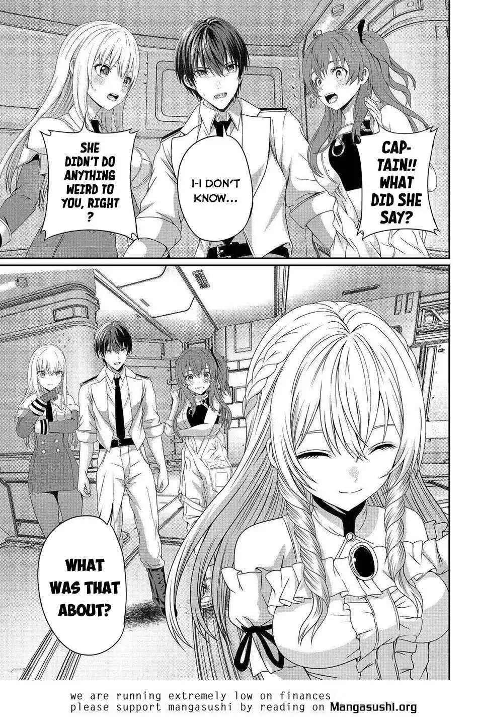 Koko wa Makasete Sakini Ike! wo shitai Shinitagari no Nozomanu Uchuu Gekokujou Chapter 8 page 43