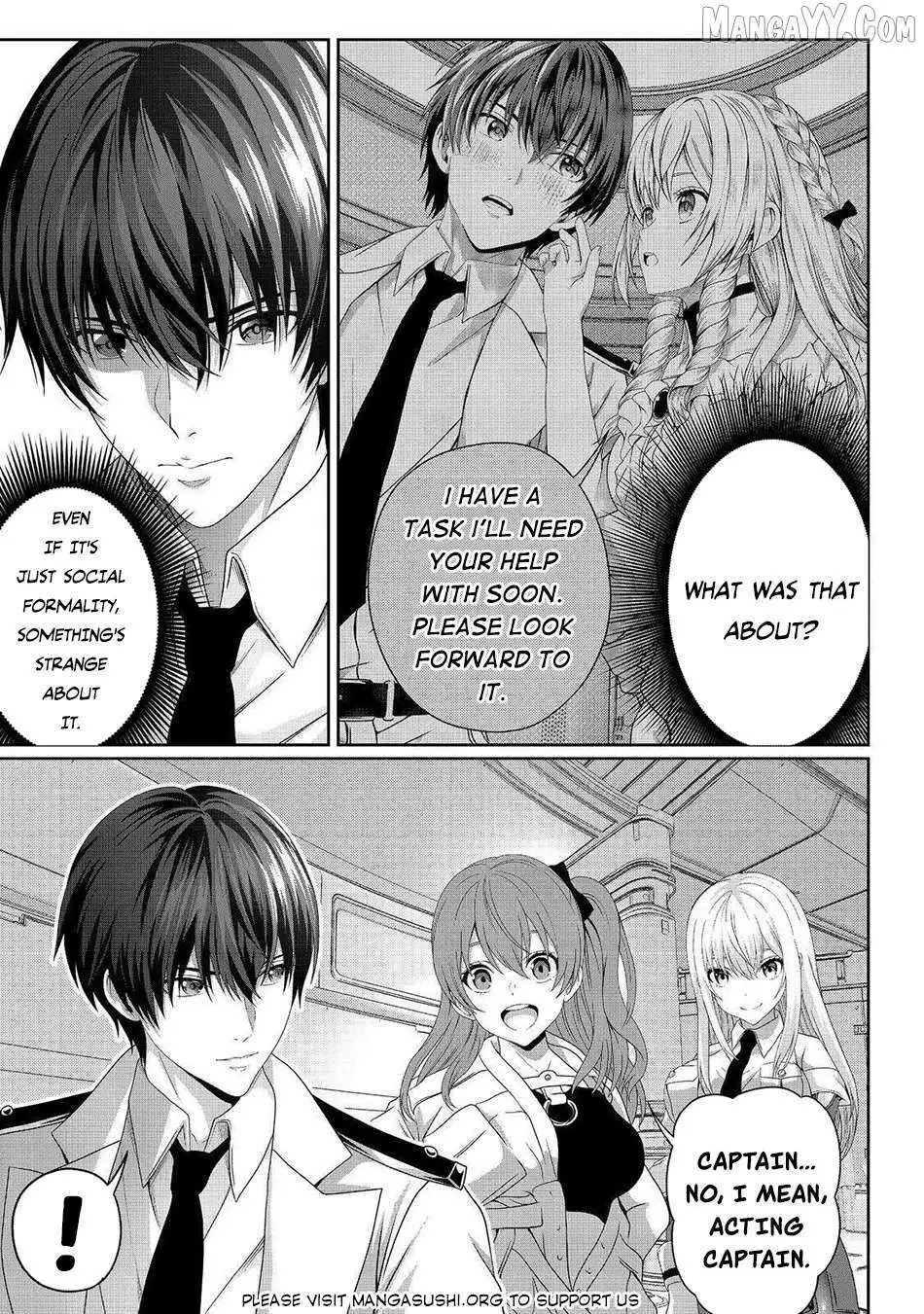 Koko wa Makasete Sakini Ike! wo shitai Shinitagari no Nozomanu Uchuu Gekokujou Chapter 9 page 3