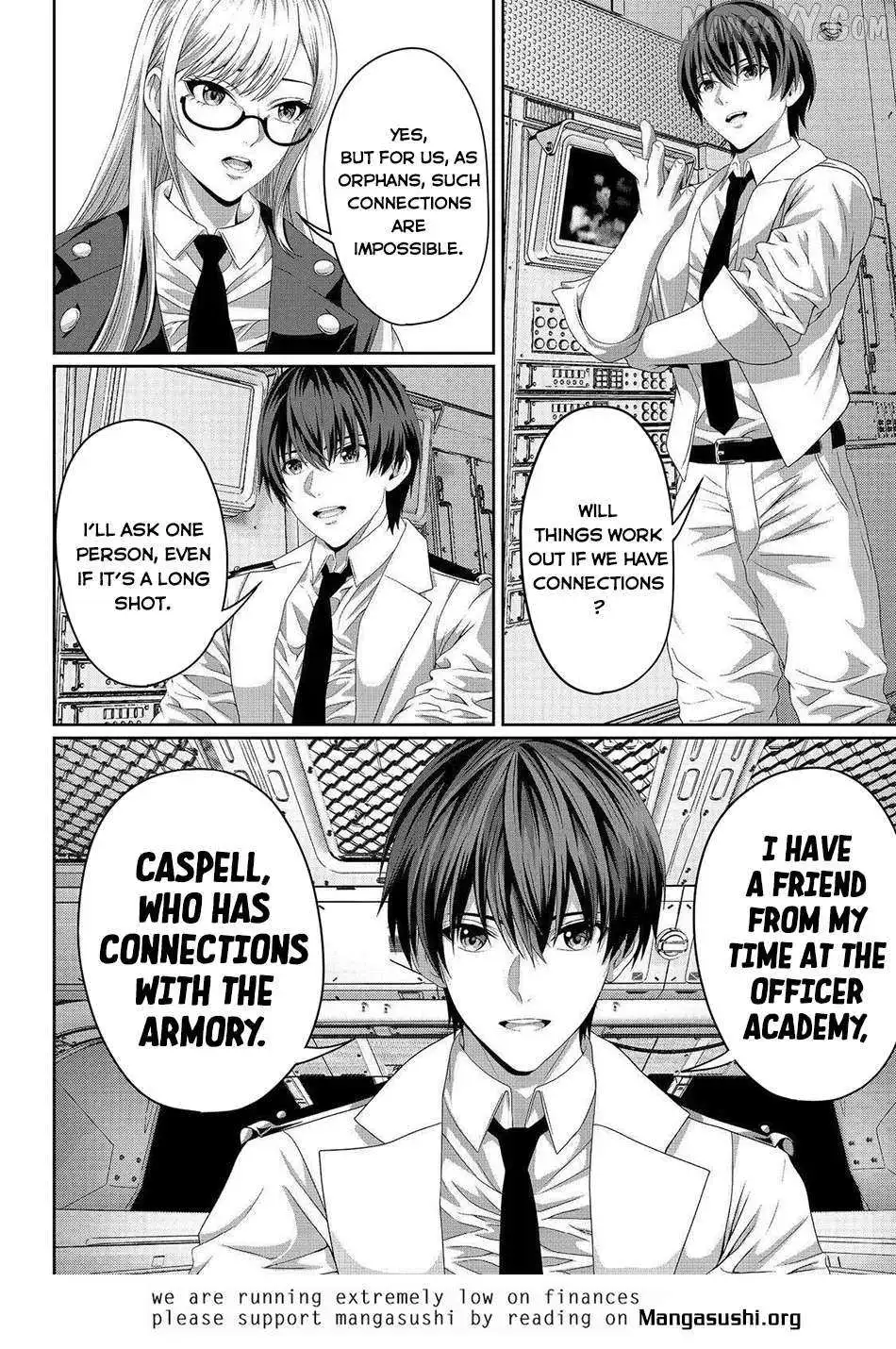 Koko wa Makasete Sakini Ike! wo shitai Shinitagari no Nozomanu Uchuu Gekokujou Chapter 9 page 22