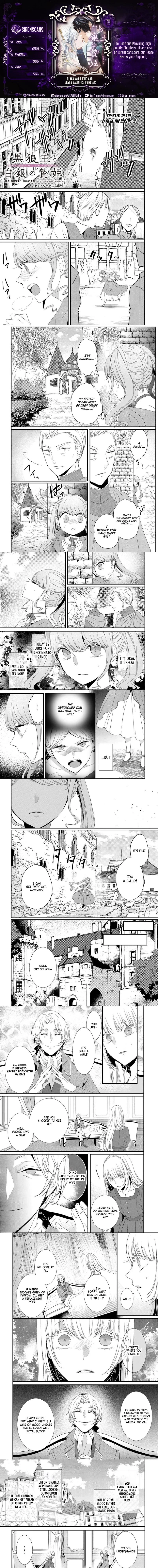 Kokurou Ou to Shirogane no Niehime Chapter 18 page 1