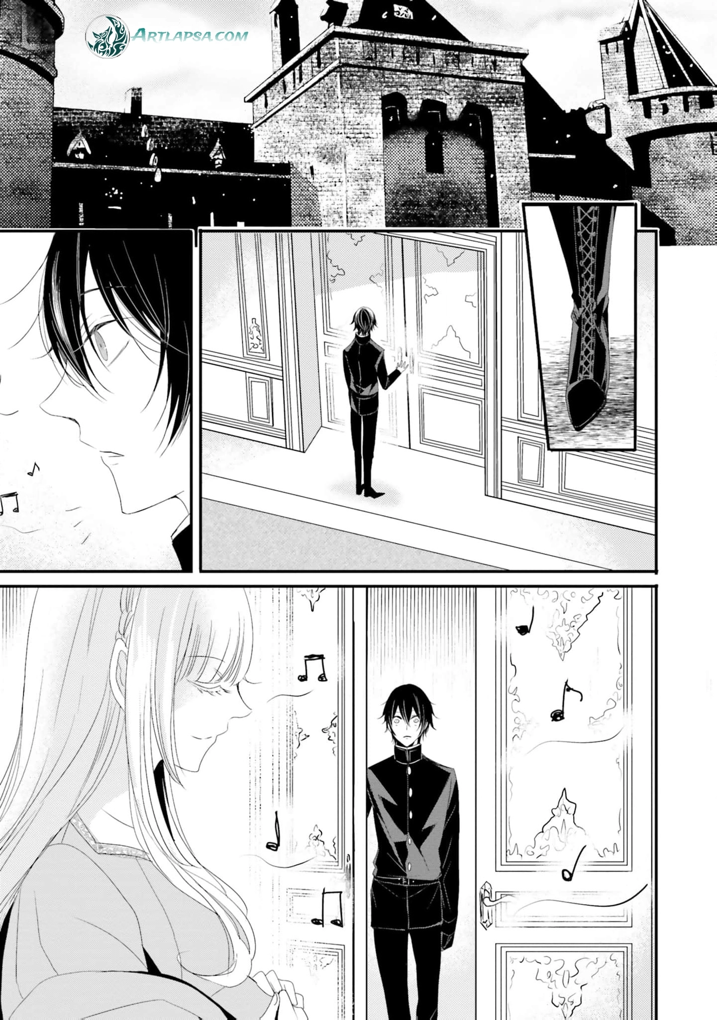 Kokurou Ou to Shirogane no Niehime Chapter 27 page 4