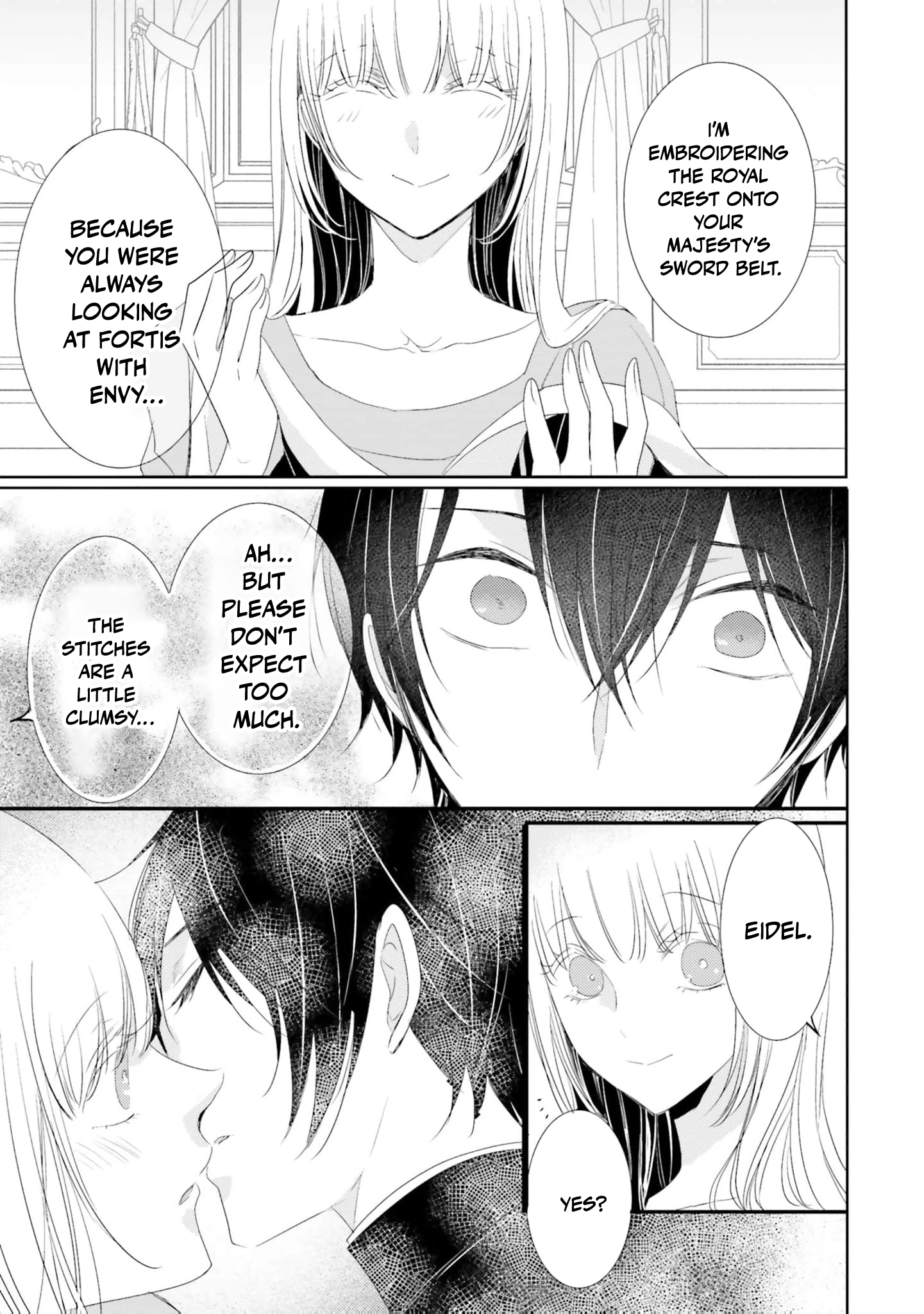 Kokurou Ou to Shirogane no Niehime Chapter 27 page 12