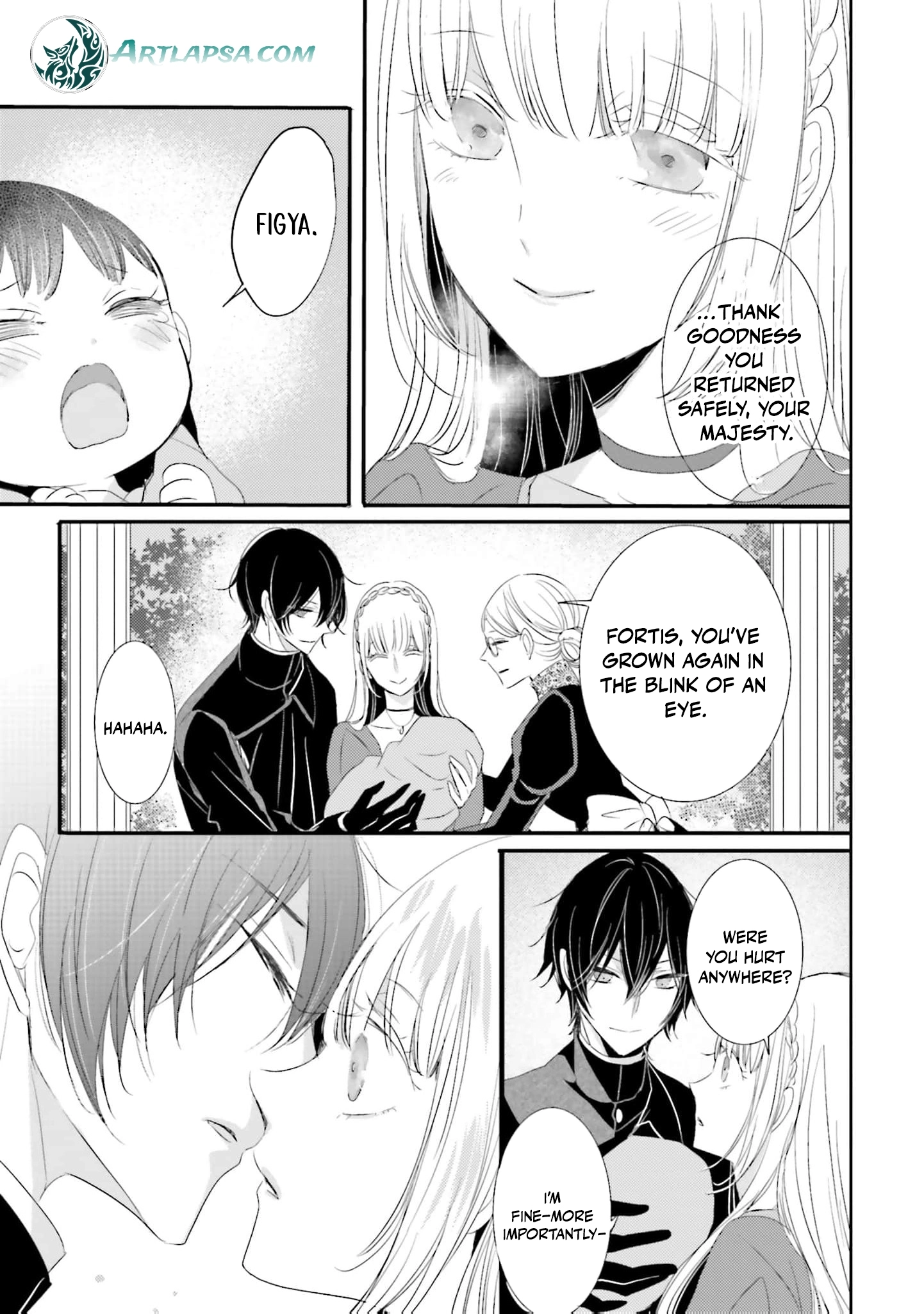 Kokurou Ou to Shirogane no Niehime Chapter 28 page 10