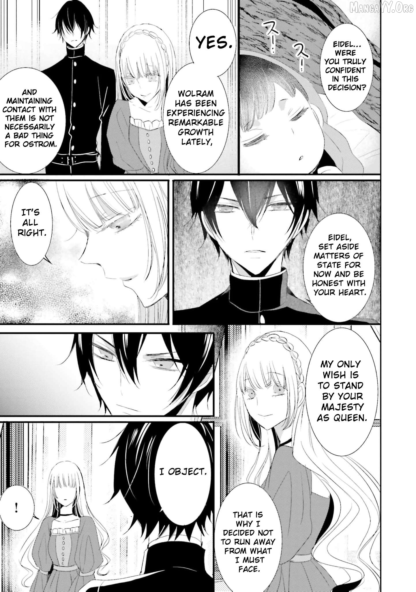 Kokurou Ou to Shirogane no Niehime Chapter 30 page 12