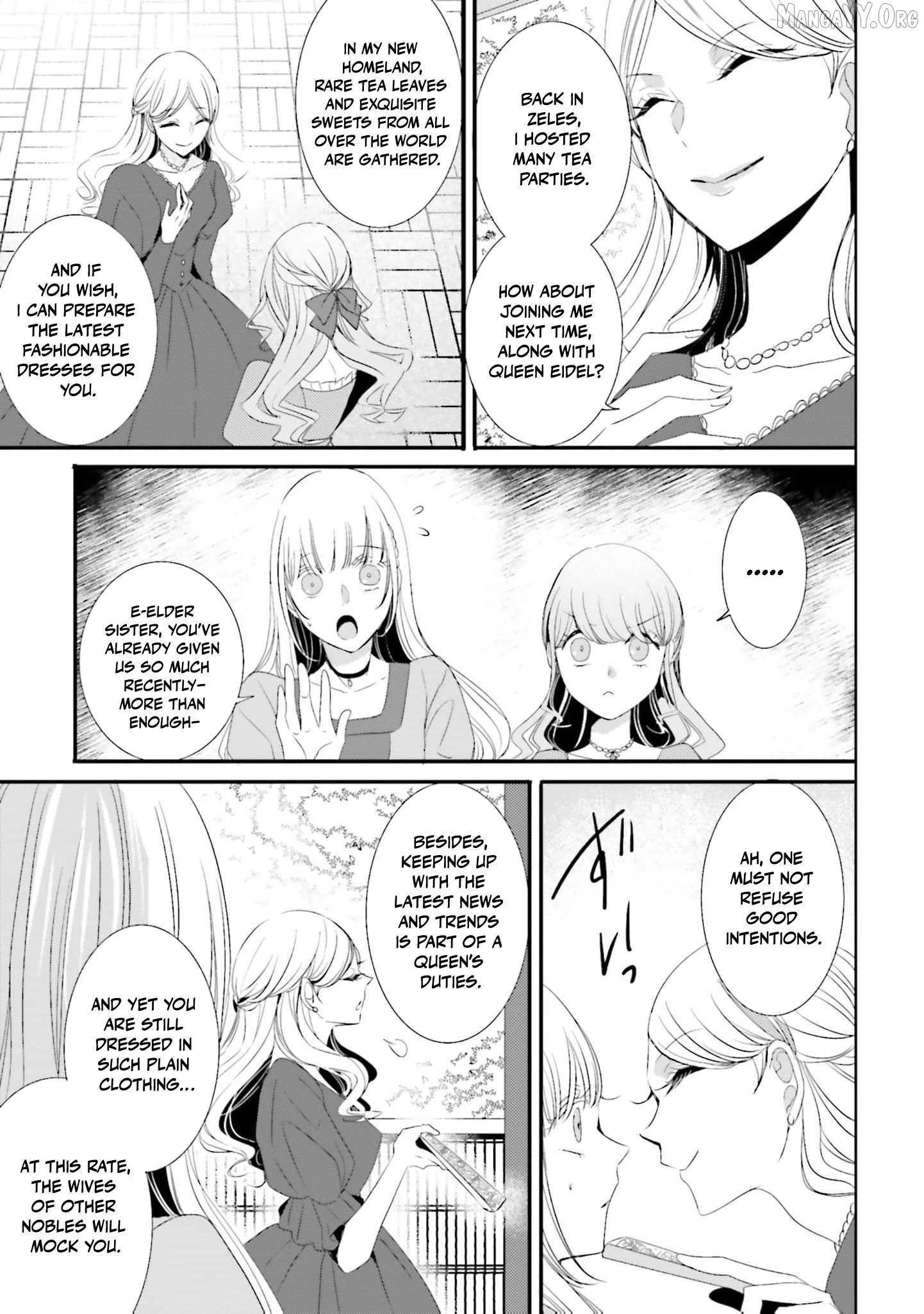 Kokurou Ou to Shirogane no Niehime Chapter 33 page 20